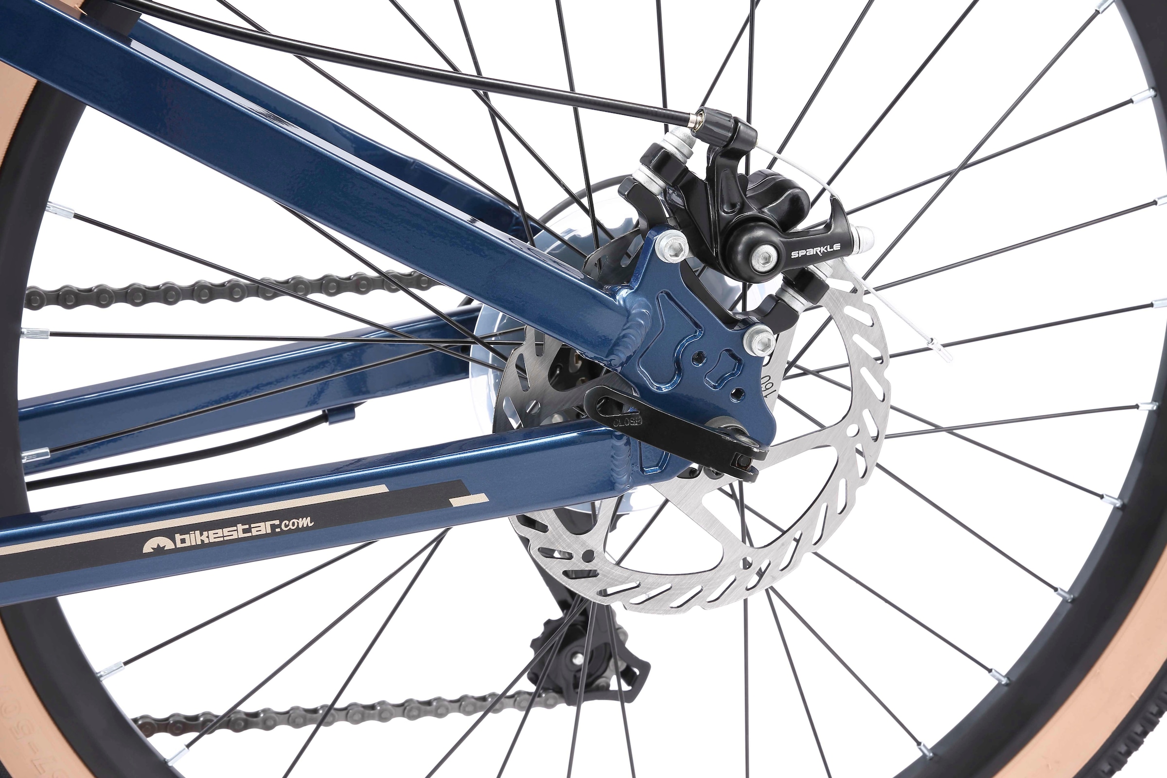 Bikestar Jugendfahrrad, 21 Gang, Shimano, RD-TY21 Schaltwerk, Kettenschaltung