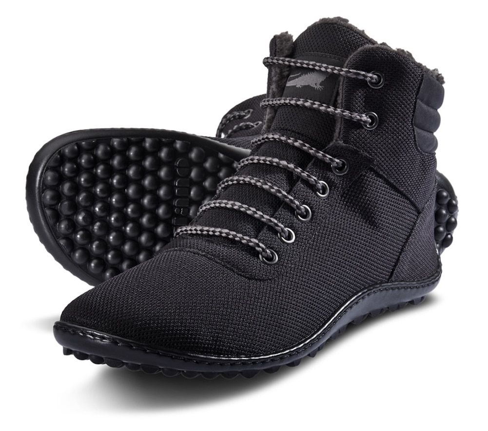 Leguano Barfußschuh »KOSMO«, Bequemschuh, Schnürboots mit einzigartiger Halbkugel-Laufsohle