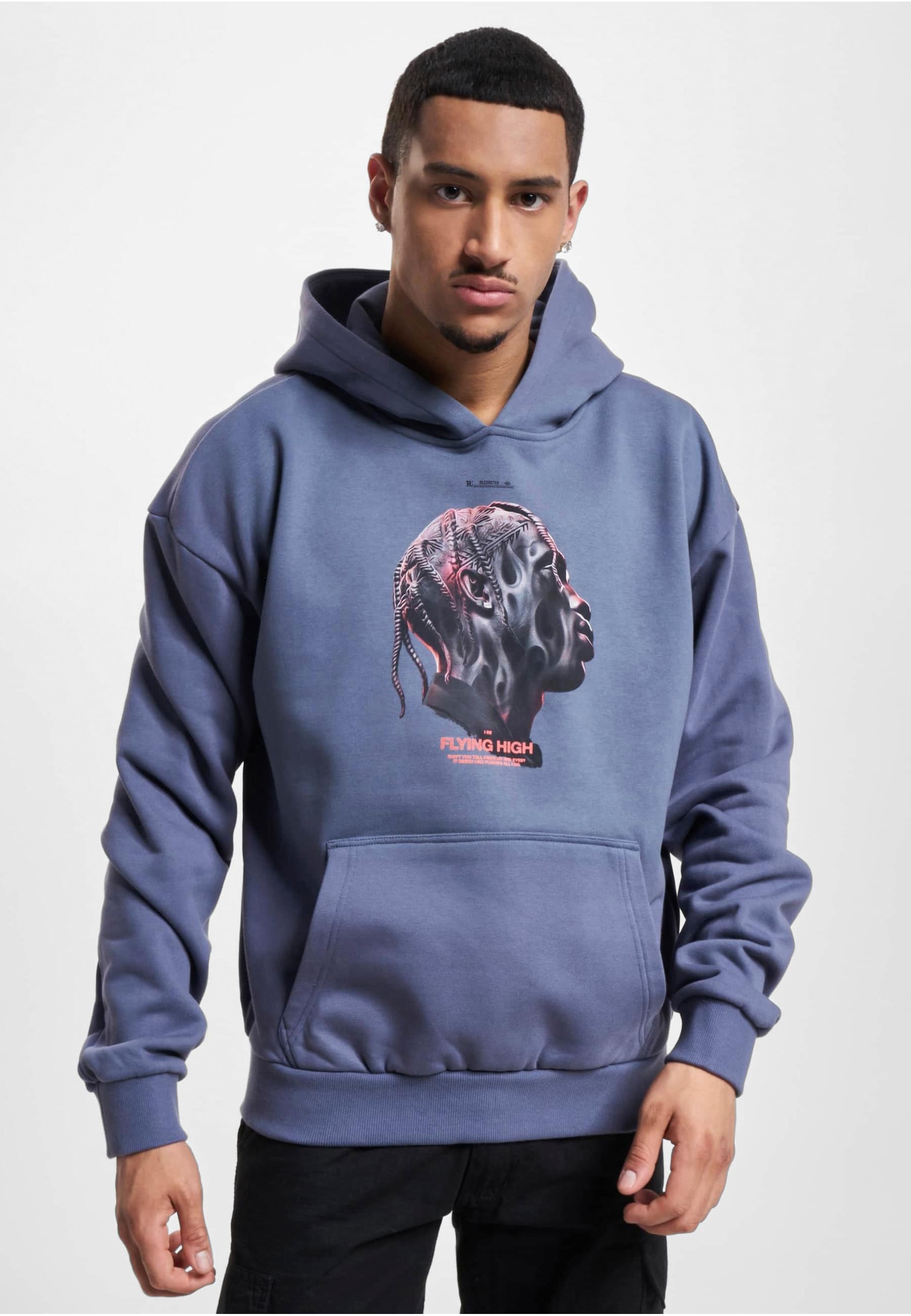 Upscale by Mister Tee Kapuzensweatshirt »Upscale by Mister Tee Herren Flying High Heavy Oversize Hoodie«, (1 tlg.)