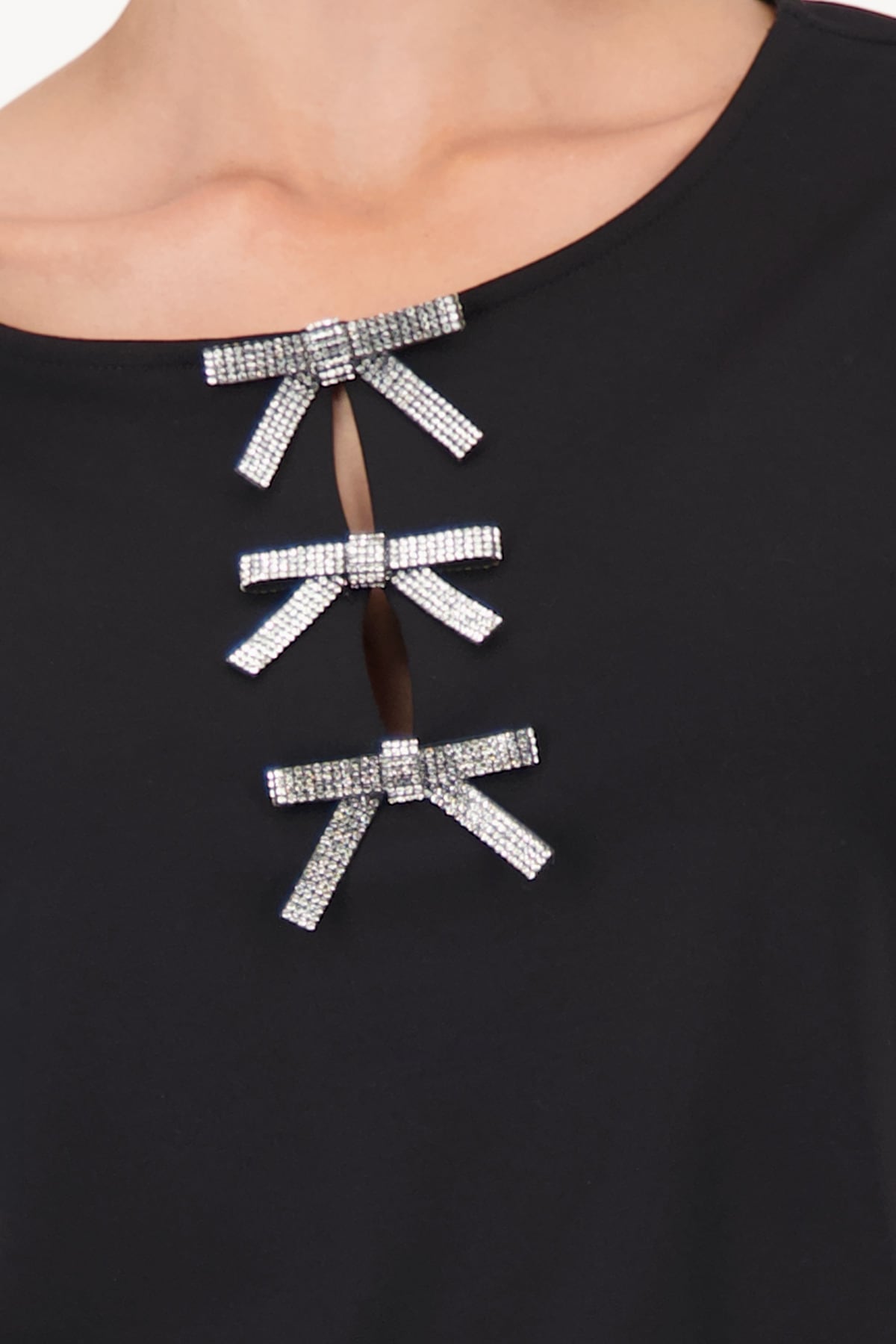 Monari Sweatshirt »Sweatshirt Schleifen«
