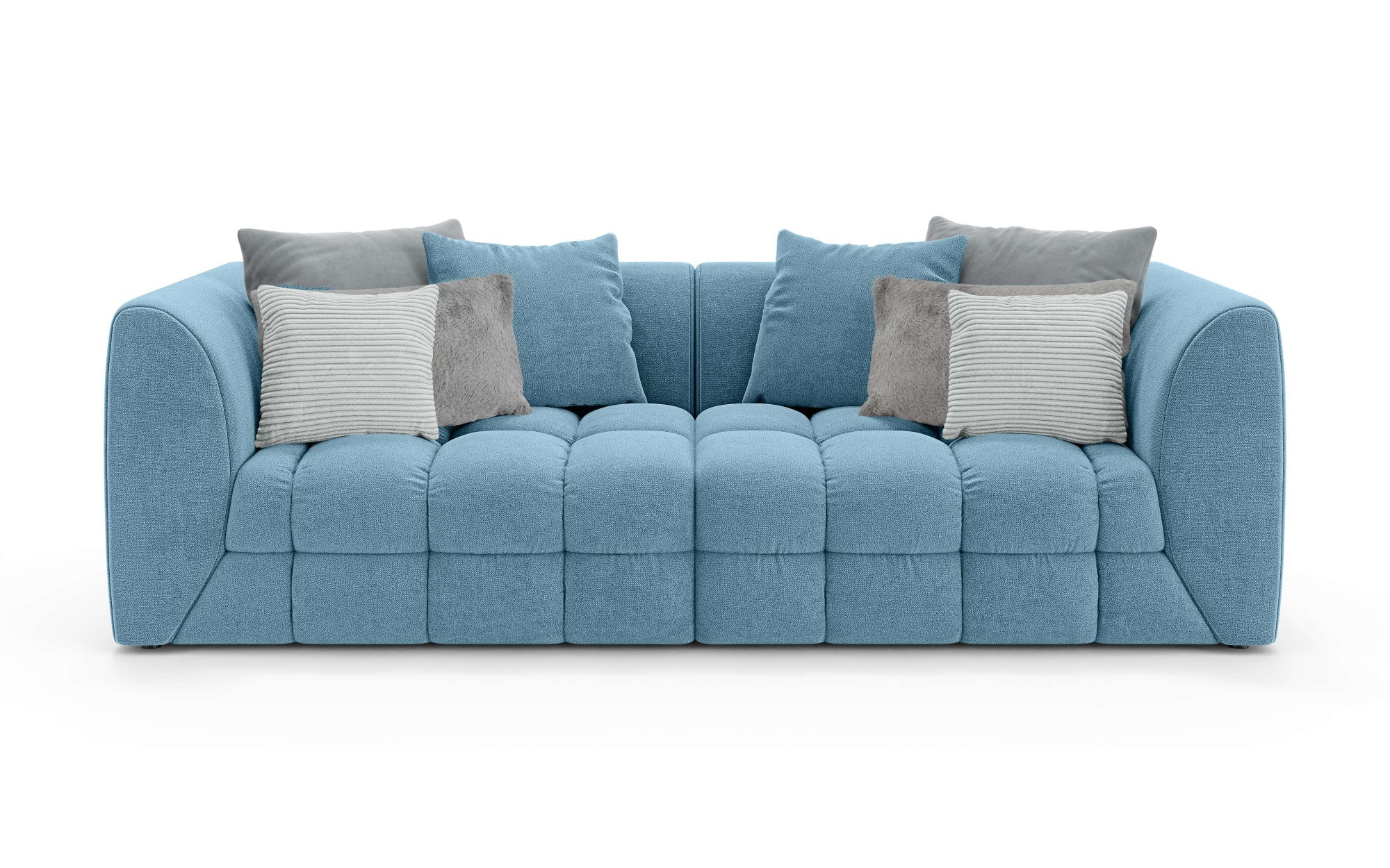 s.Oliver Big-Sofa "COBBO 3-Sitzer Design-Sofa Bubble-Optik, Maße B/T/H: 259 günstig online kaufen