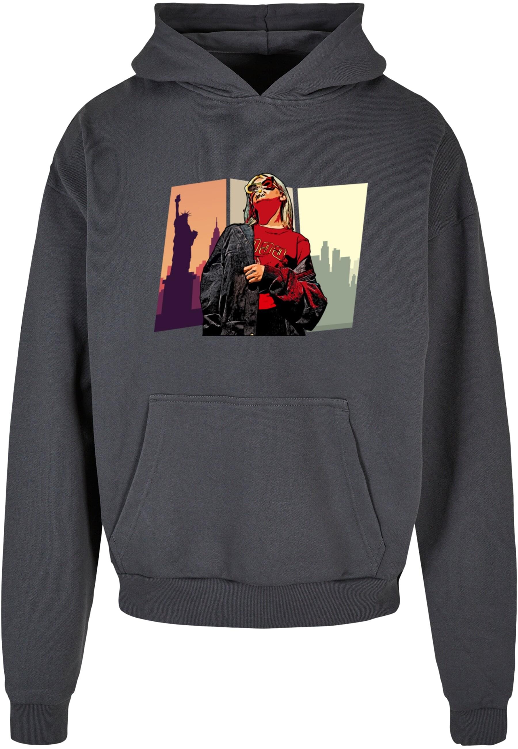 Merchcode Kapuzensweatshirt »Merchcode Herren Grand Red Girl Ultra Heavy Hoody«