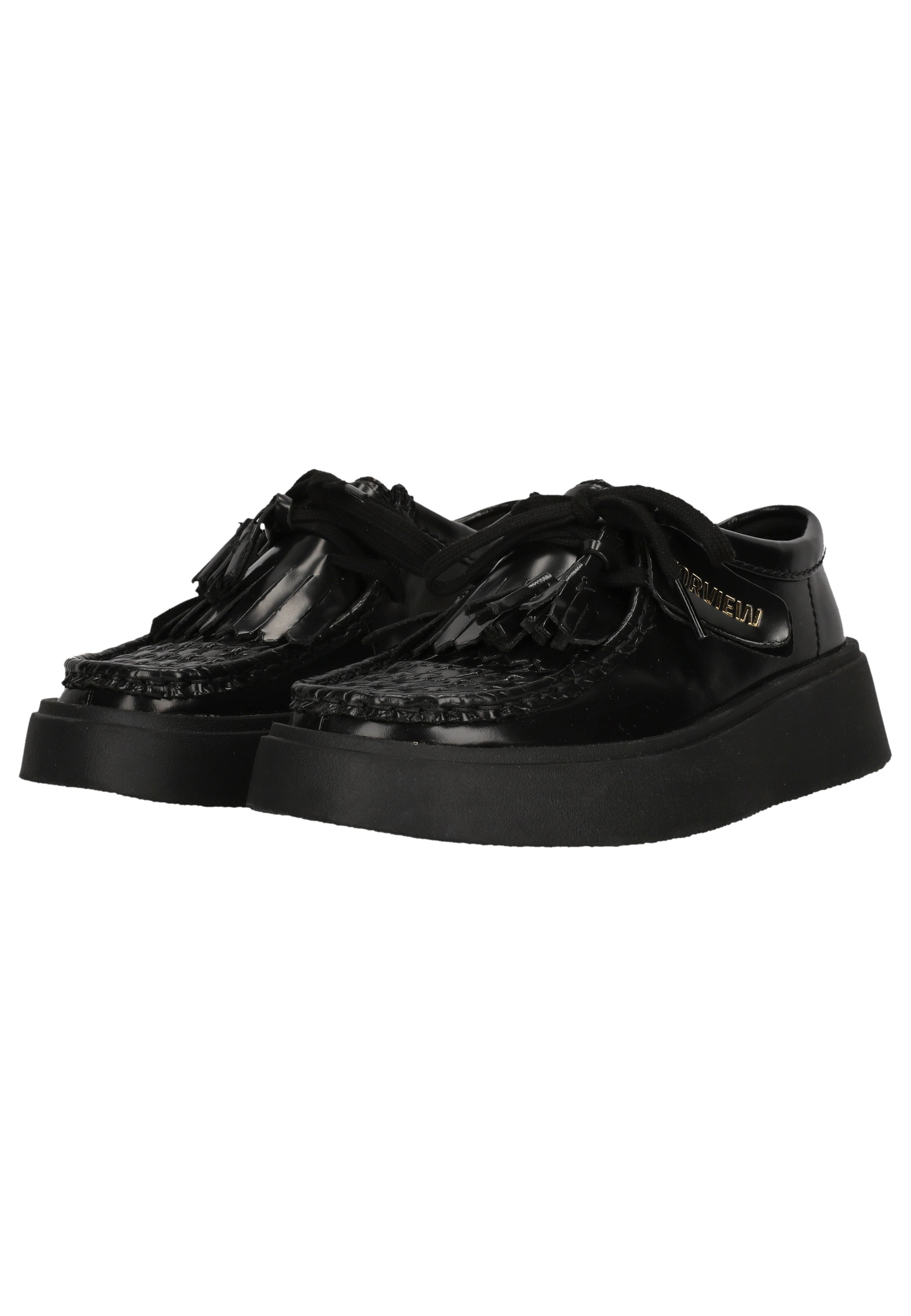 Clarks Torview Flat Shoes Black 40 3