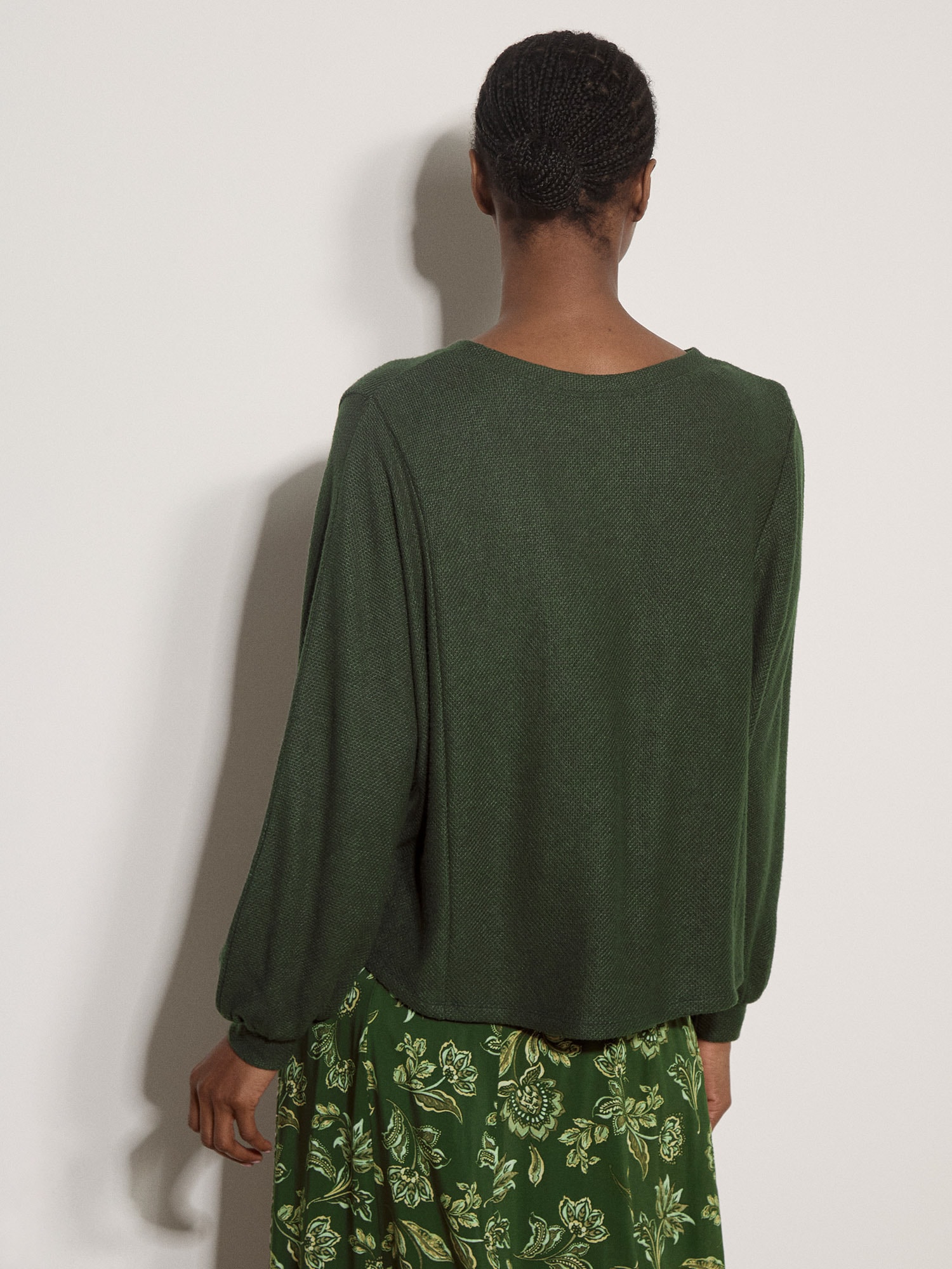Apricot Strickpullover »Waffelstrick Pullover« mit Knopfleiste
