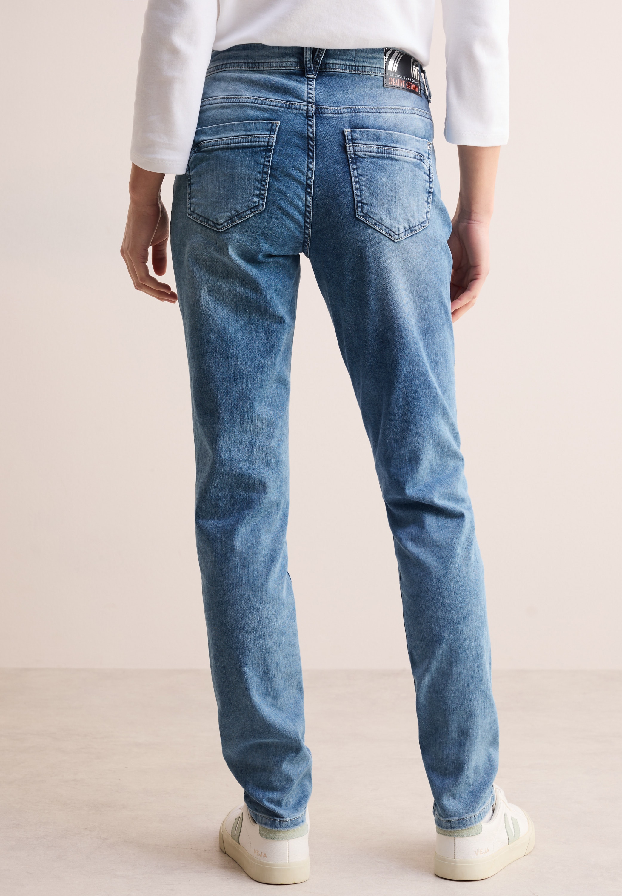 STREET ONE Gerade Jeans, 5-Pocket-Style günstig online kaufen