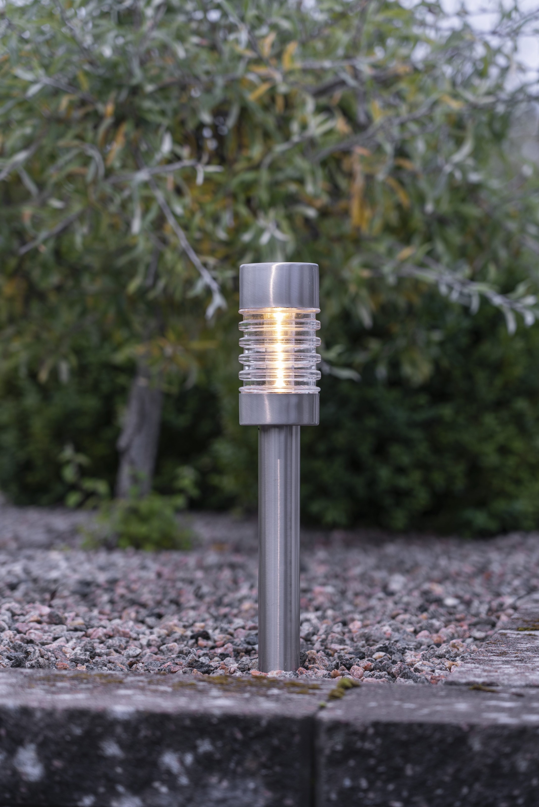 Parforce Traditional Hunting LED Solarleuchte »Solar-Wegleuchte Terni« LED-Board 1 Stk. Warmweiß Stahl- und Glasausführung, Dämmerungssensor