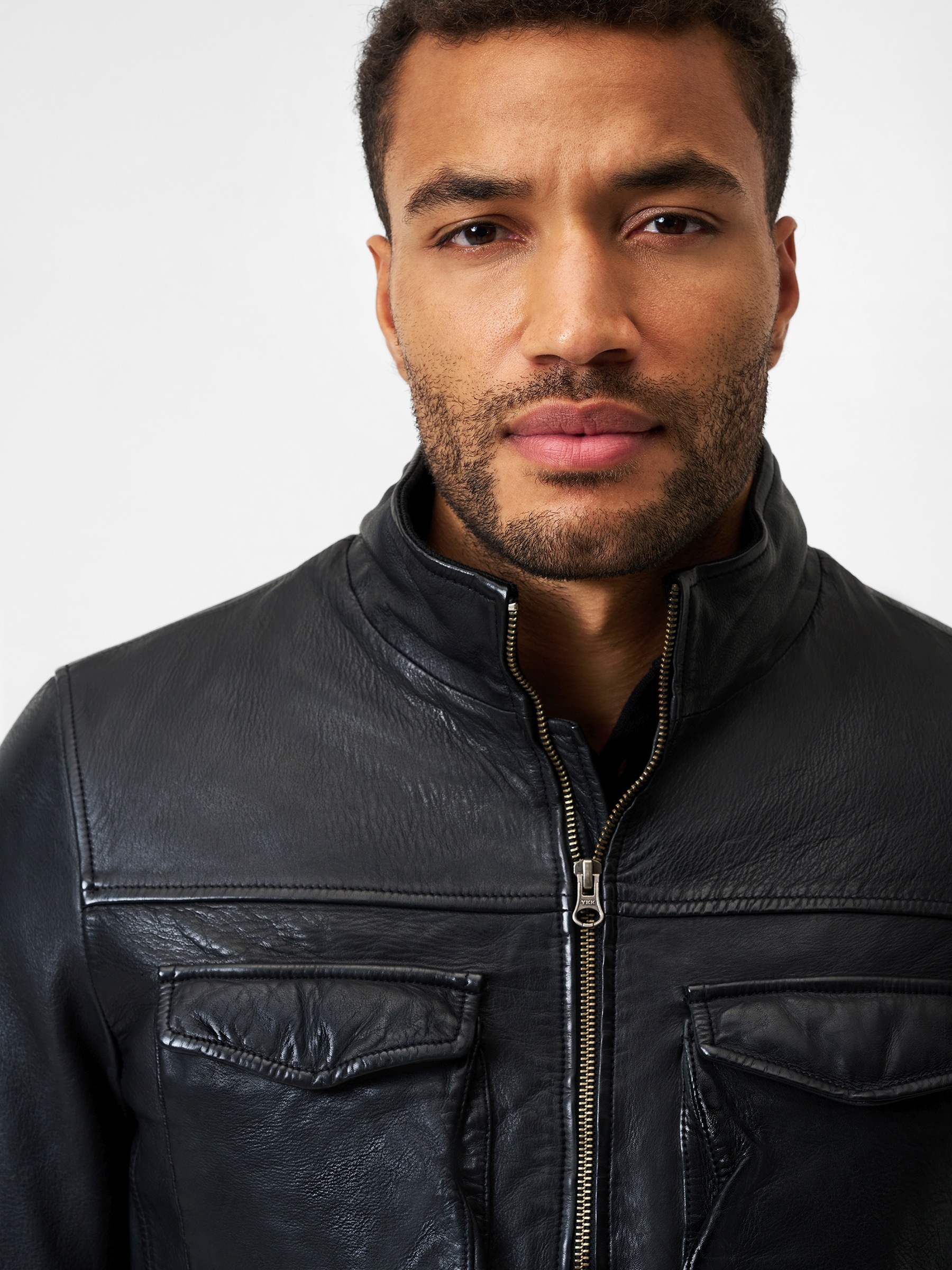 RICANO Cargojacke »Lederjacke Stefano« Handgefertigt aus echtem Leder