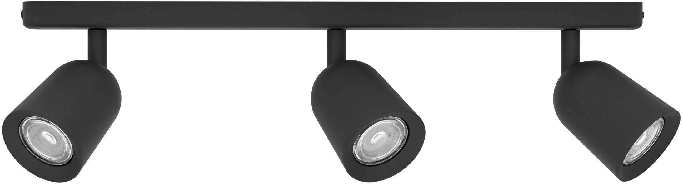 EGLO Deckenleuchte »CAMALDOLI Spotlampe - Stahl - GU10 - 3X10W - IP20« GU10 1 Stk. Wandleuchte, Wandspot, schwenkbar, Strahler, L52 x B4,5 x H11,5 cm