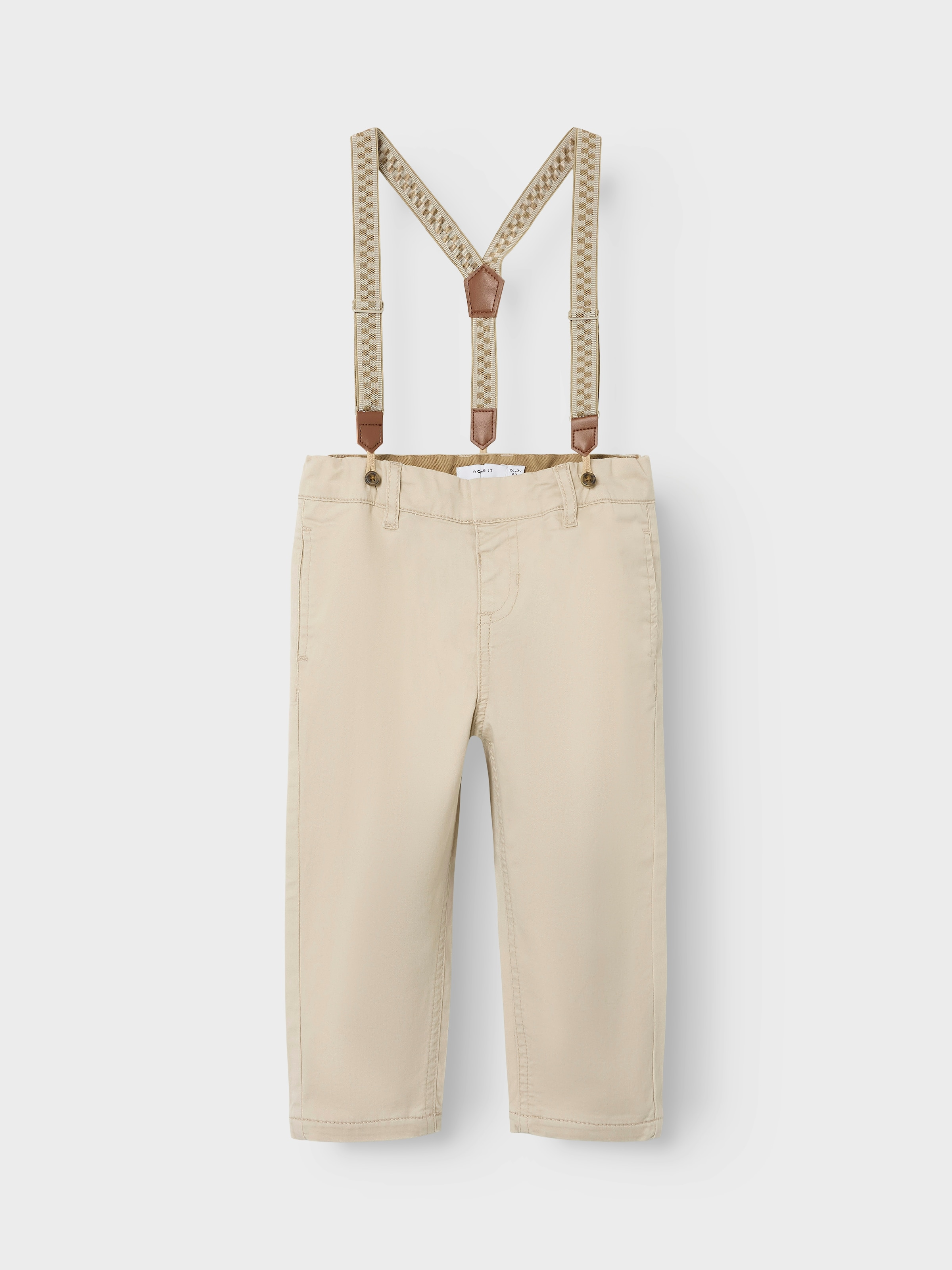 Name It Chinohose »NMMBEN TAP CHINO TWI PANT WB 5502-YZ F«, (2 tlg.)