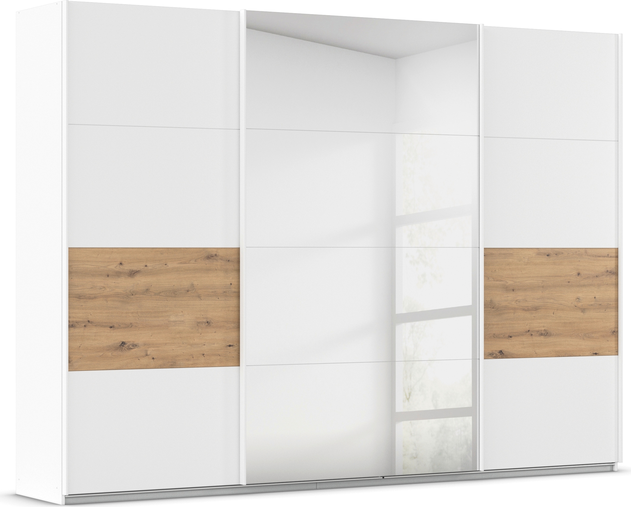 OTTO home "Mehrzweckschrank Aktenschrank Möbel Mietswohnung Schlafzimmer CORTONA" Breiten 203/271/315/360 cm, Höhen 210/229 cm, inkl. Inneneinteilung, 2 Stoffboxen extra Einlegeböden MADE IN GERMANY