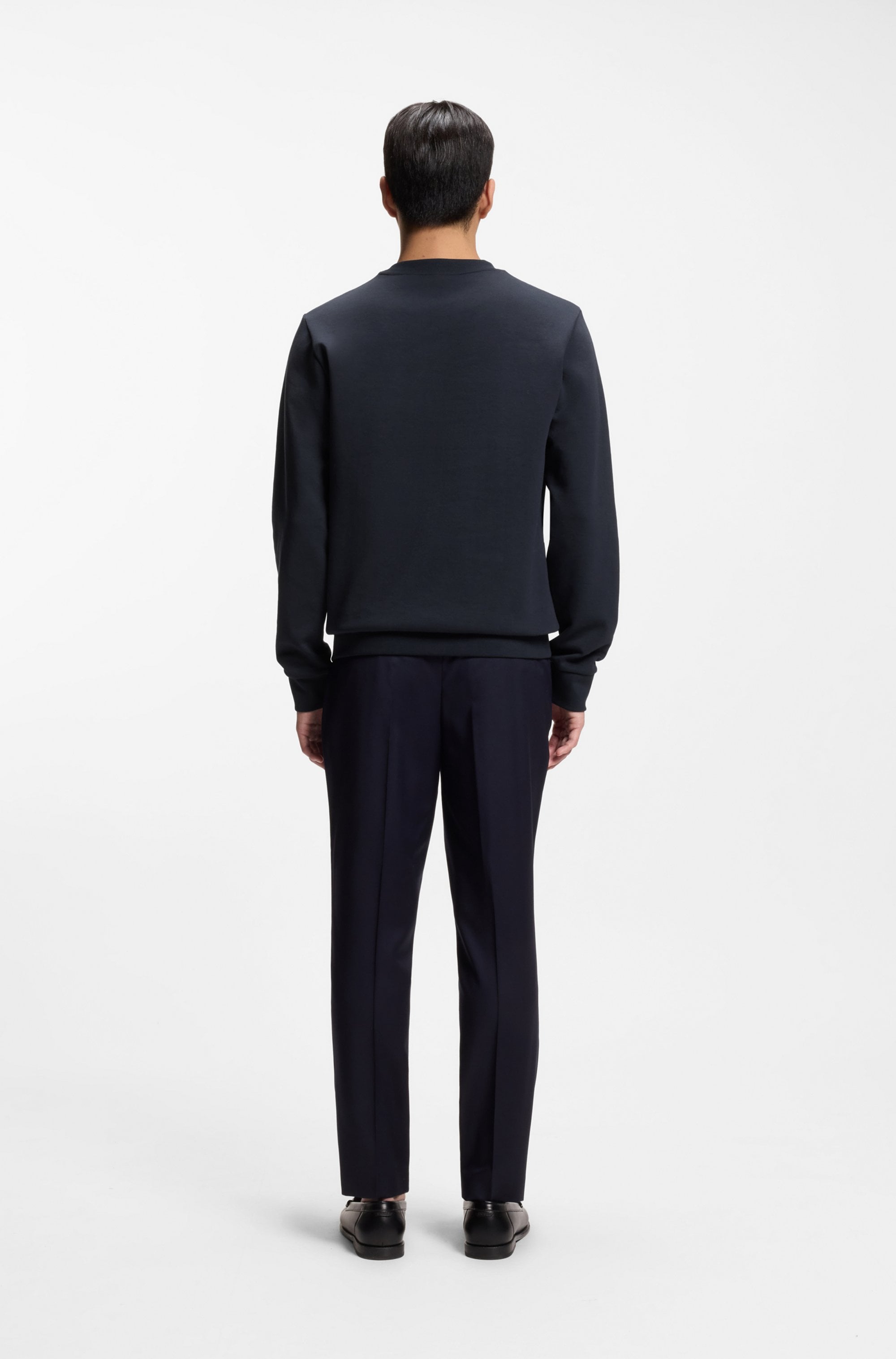 BOSS Sweatshirt »C-Sharpe«, Regular Fit, Baumwollmix, Rundhalsausschnitt
