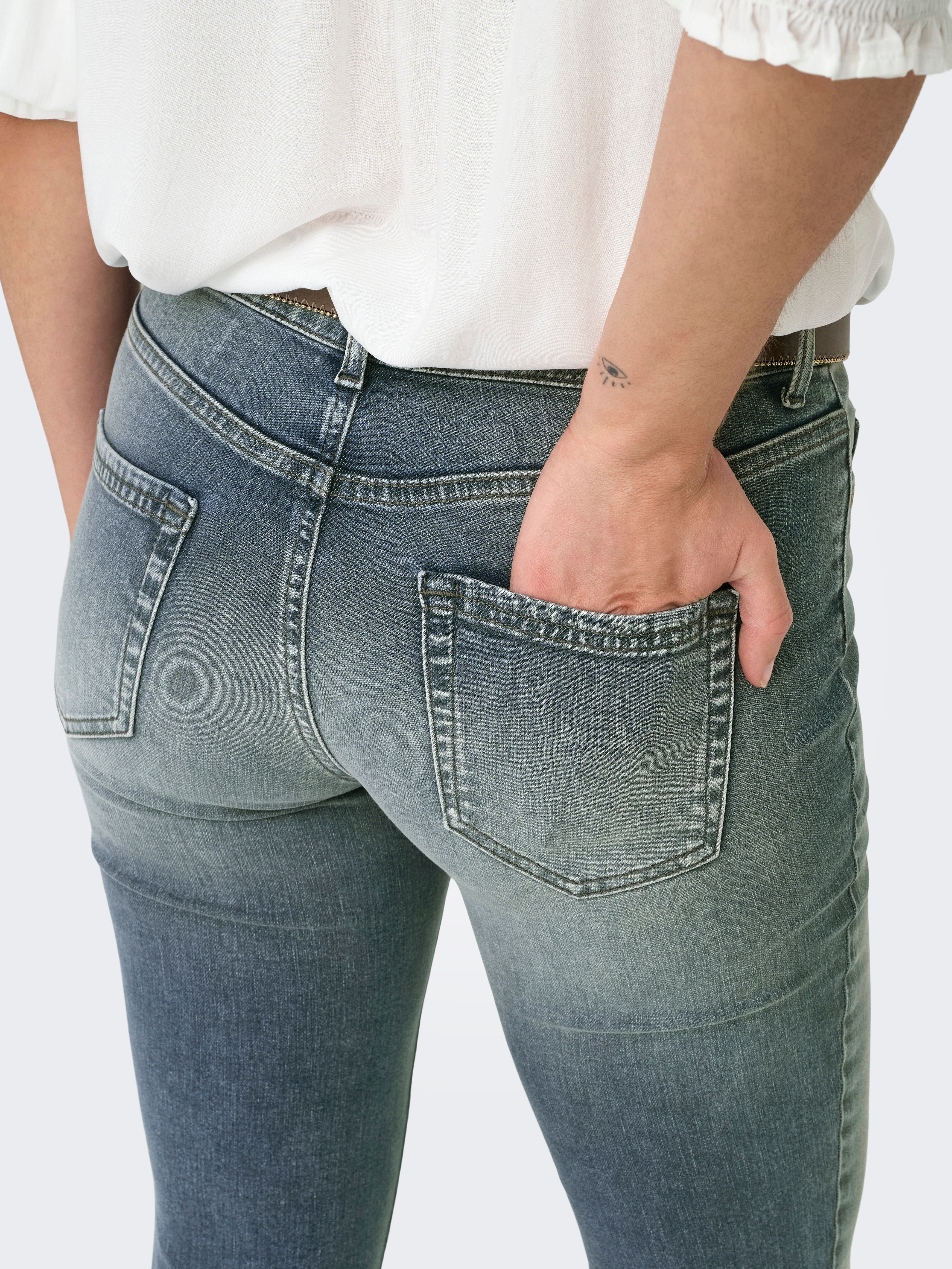 Thumbnail - ONLY Bootcut-Jeans "ONLBLUSH MID FLARED DNM REA570"