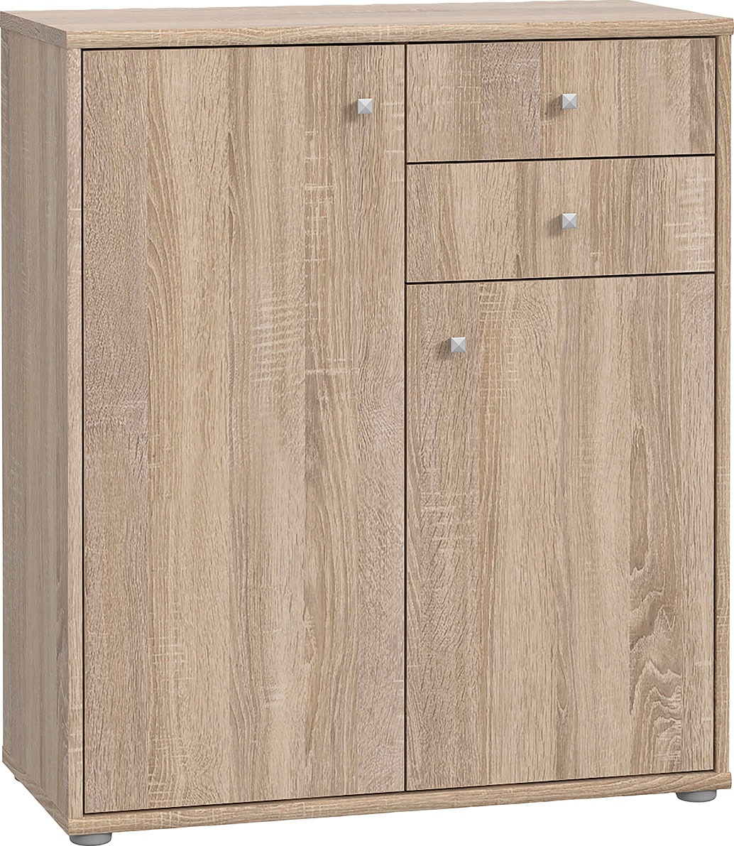 FORTE Kommode "Tempra, Kommode, 2 Türen, 2 Schubkästen, viel Stauraum" Brei günstig online kaufen