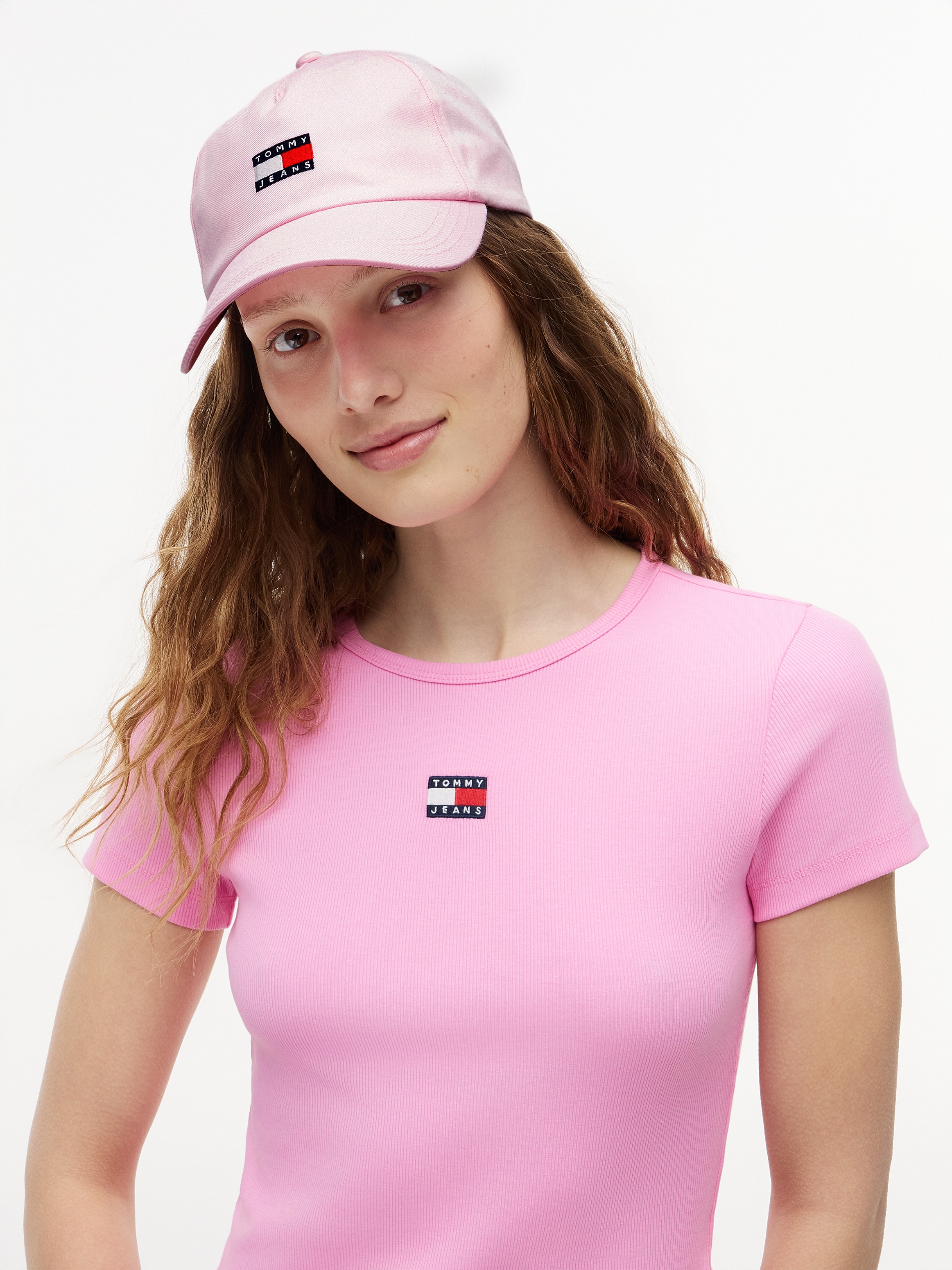 Tommy Jeans Baseball Cap »TJW HERITAGE CORE 5 PANEL CAP« Logoprägung, Klemmverschluss UNISEX