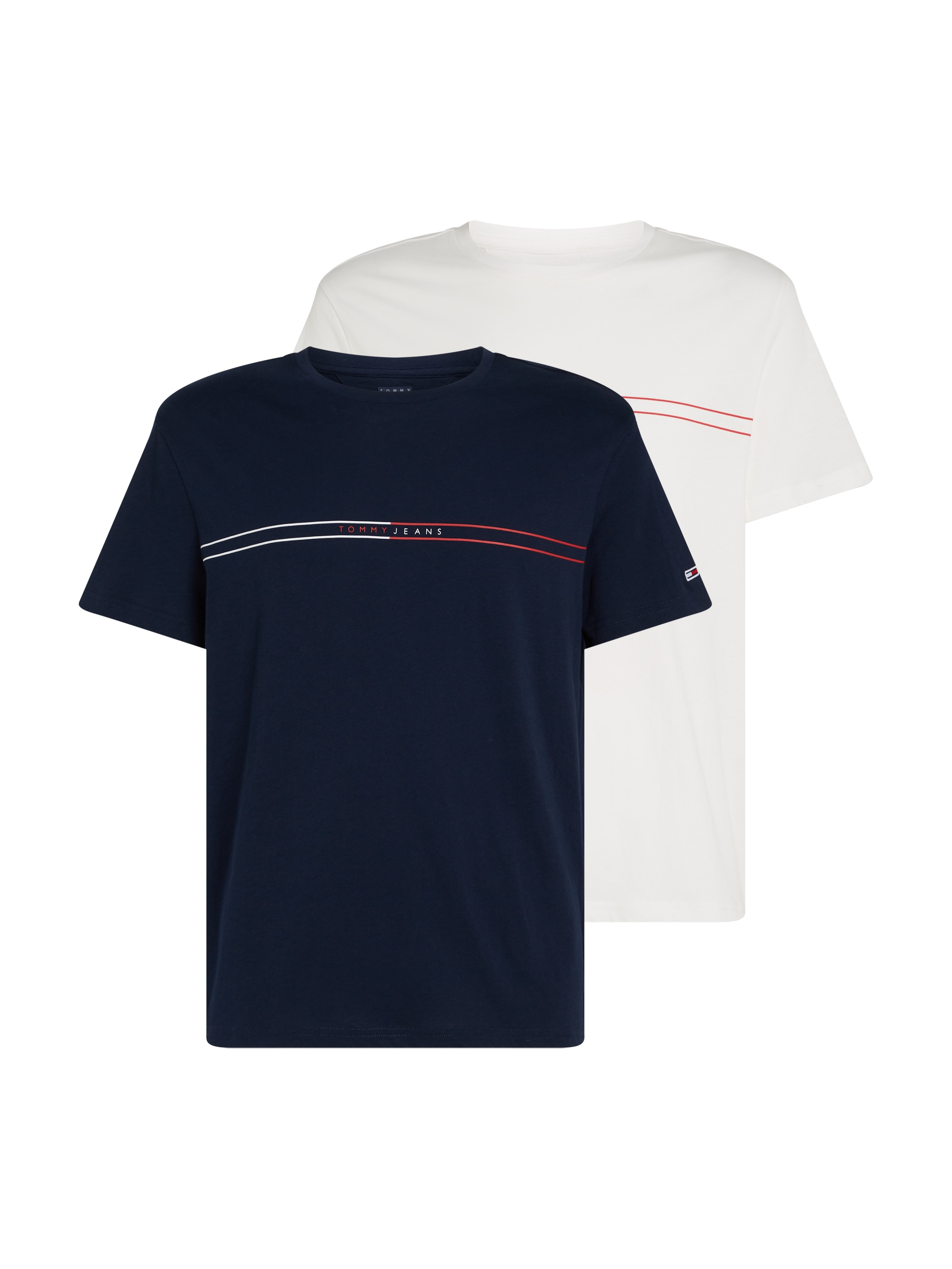 Tommy Jeans T-Shirt "TJM SLM ENTRY GRPHC T EXT 2 PCK" günstig online kaufen