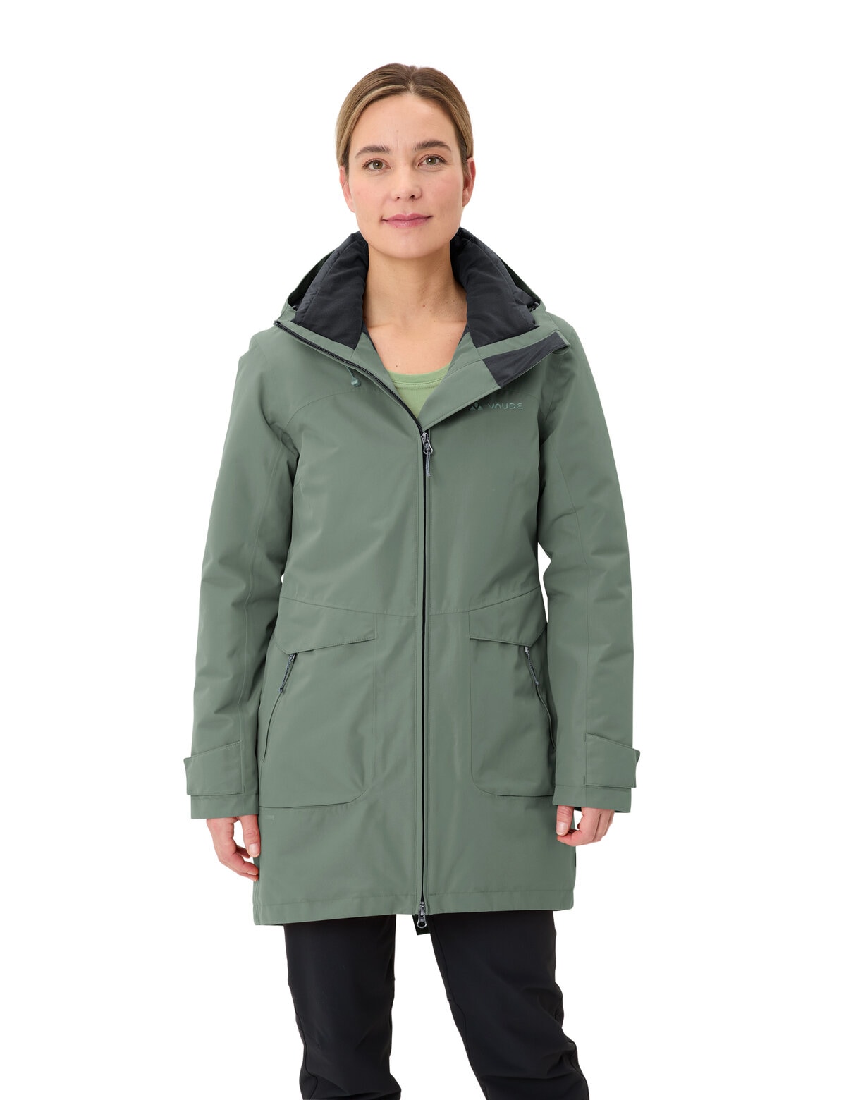 VAUDE Parka "WOMENS SKOMER WINTER PARKA III" mit PrimaLoft-Wattierung, wasserdicht, winddicht, atmungsaktiv