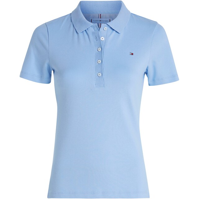 Tommy Hilfiger Poloshirt »1985 SLIM PIQUE POLO SS«, mit Logostickerei  bestellen | BAUR