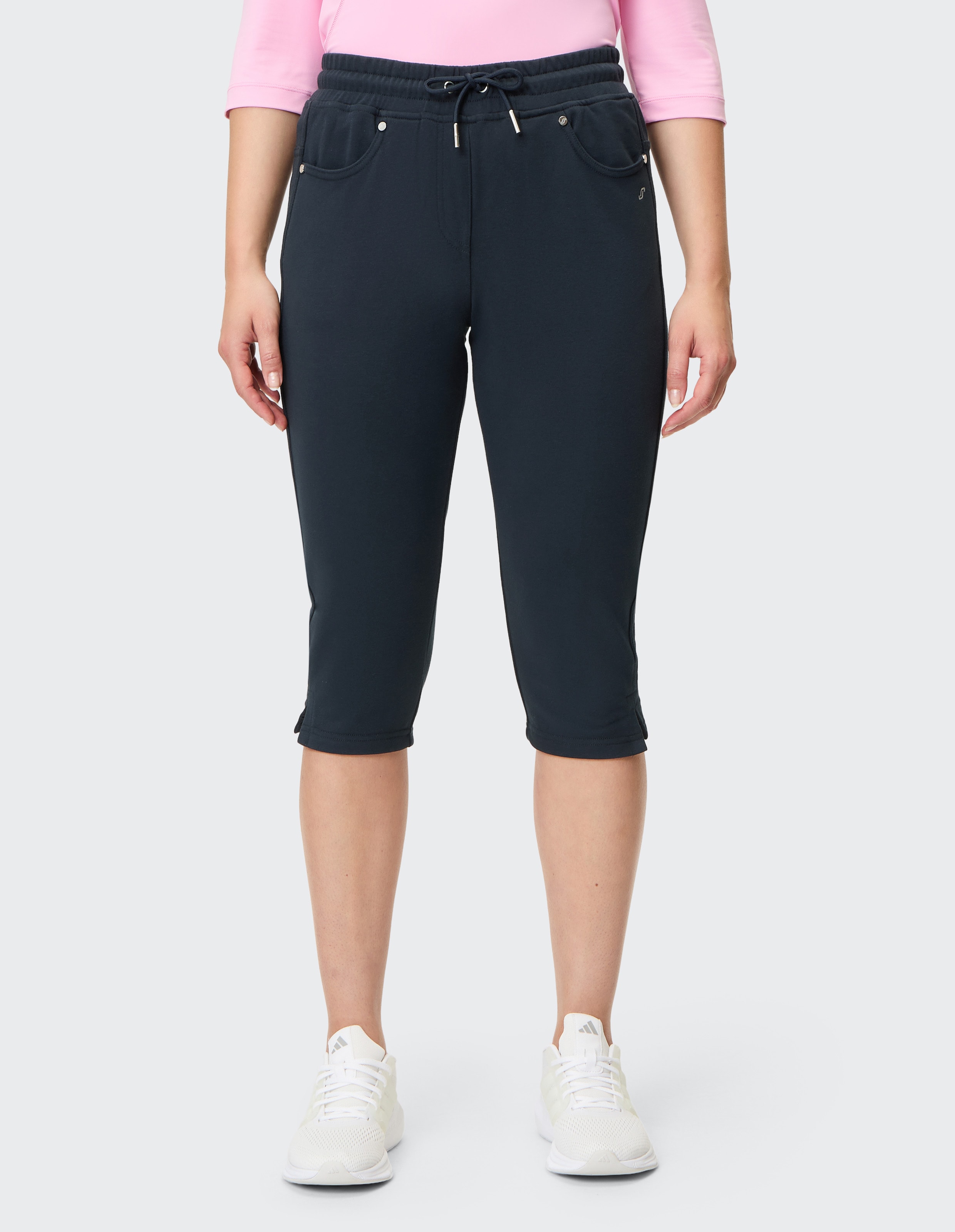 Joy Sportswear Caprihose "VANESSA" 3/4-Länge, mit dekorativer Kordel, seitliche Eingrifftaschen