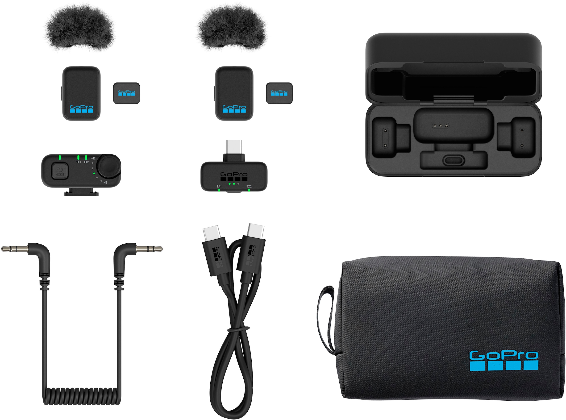 GoPro Streaming-Mikrofon »Kabelloses Mikrofon (Komplettset)«