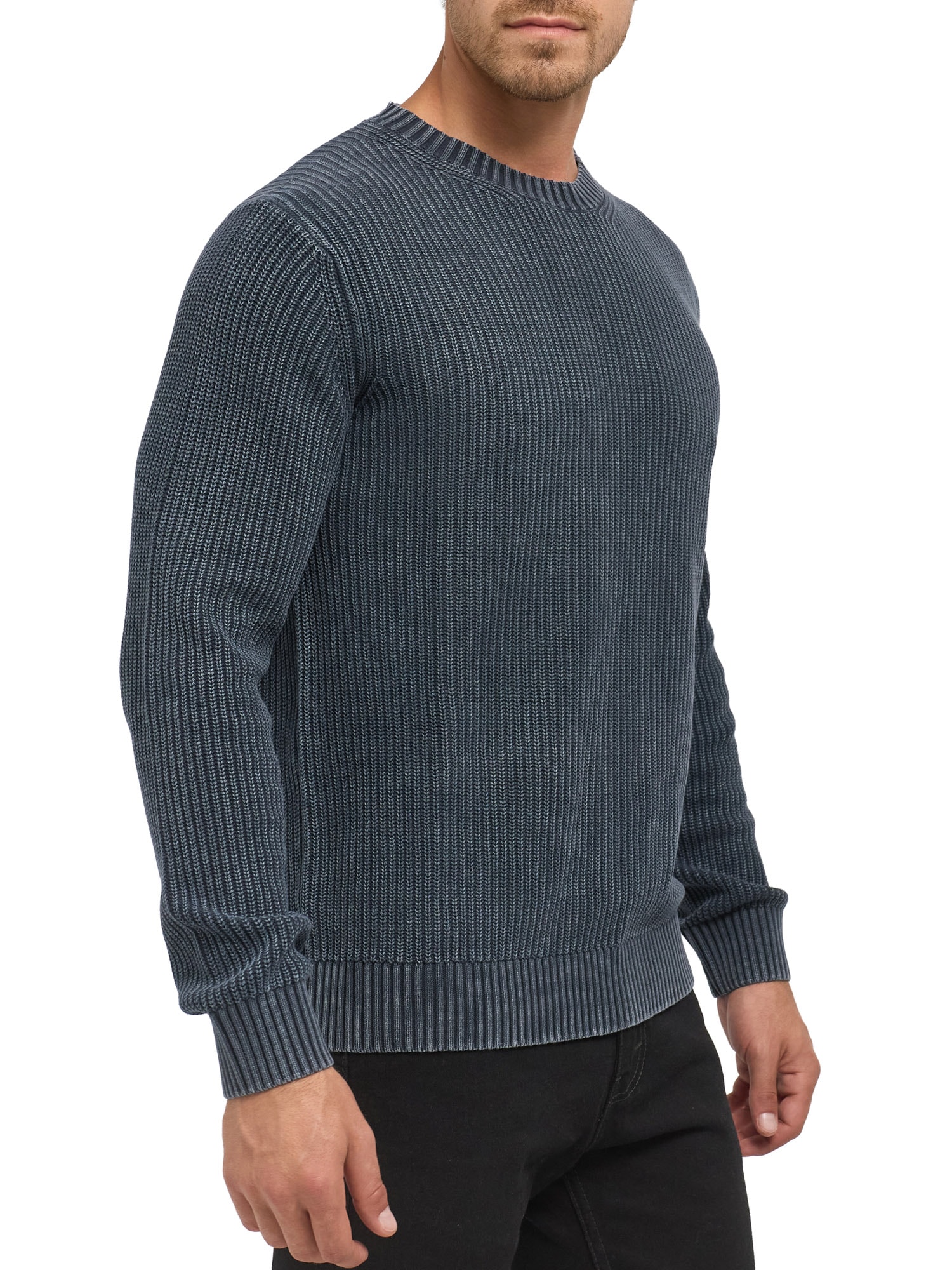 Indicode Rundhalspullover »INTorpedo« Baumwolle, regular fit