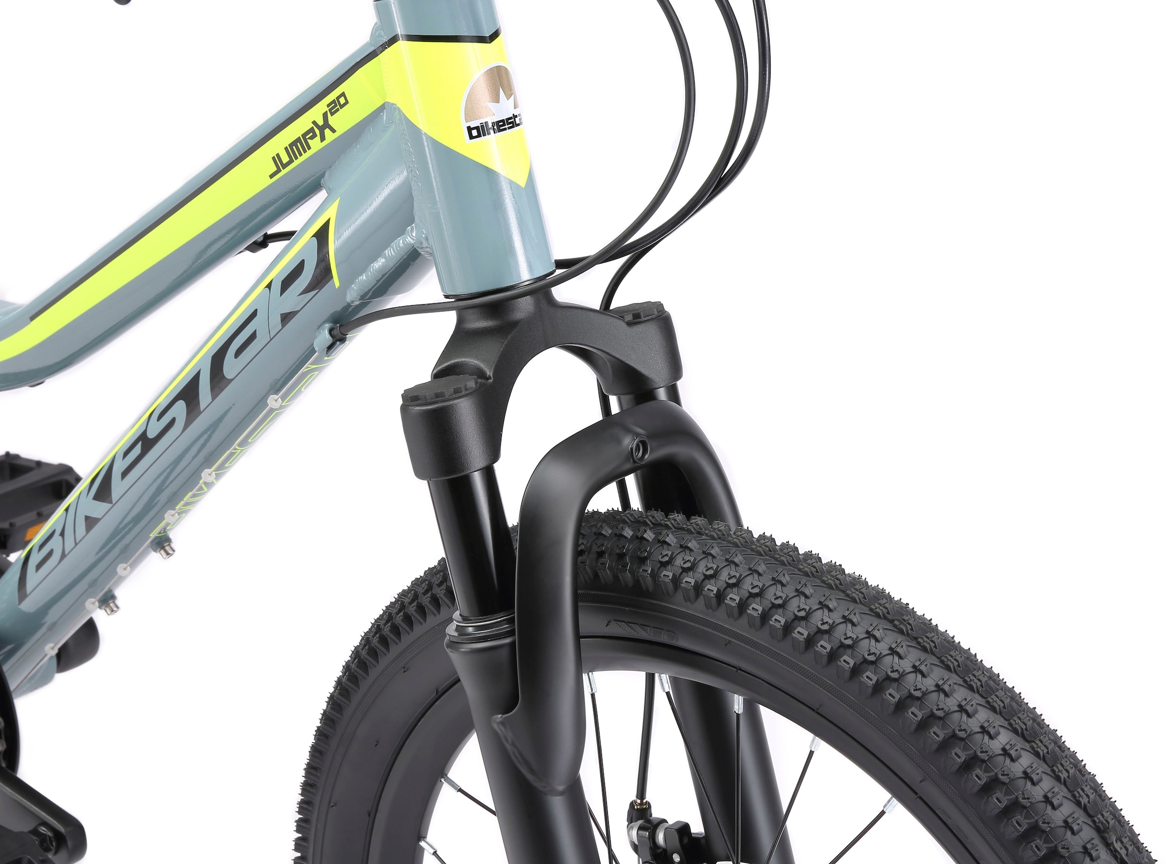 Bikestar Jugendfahrrad, 7 Gang, Shimano, RDTY21 Schaltwerk, Kettenschaltung
