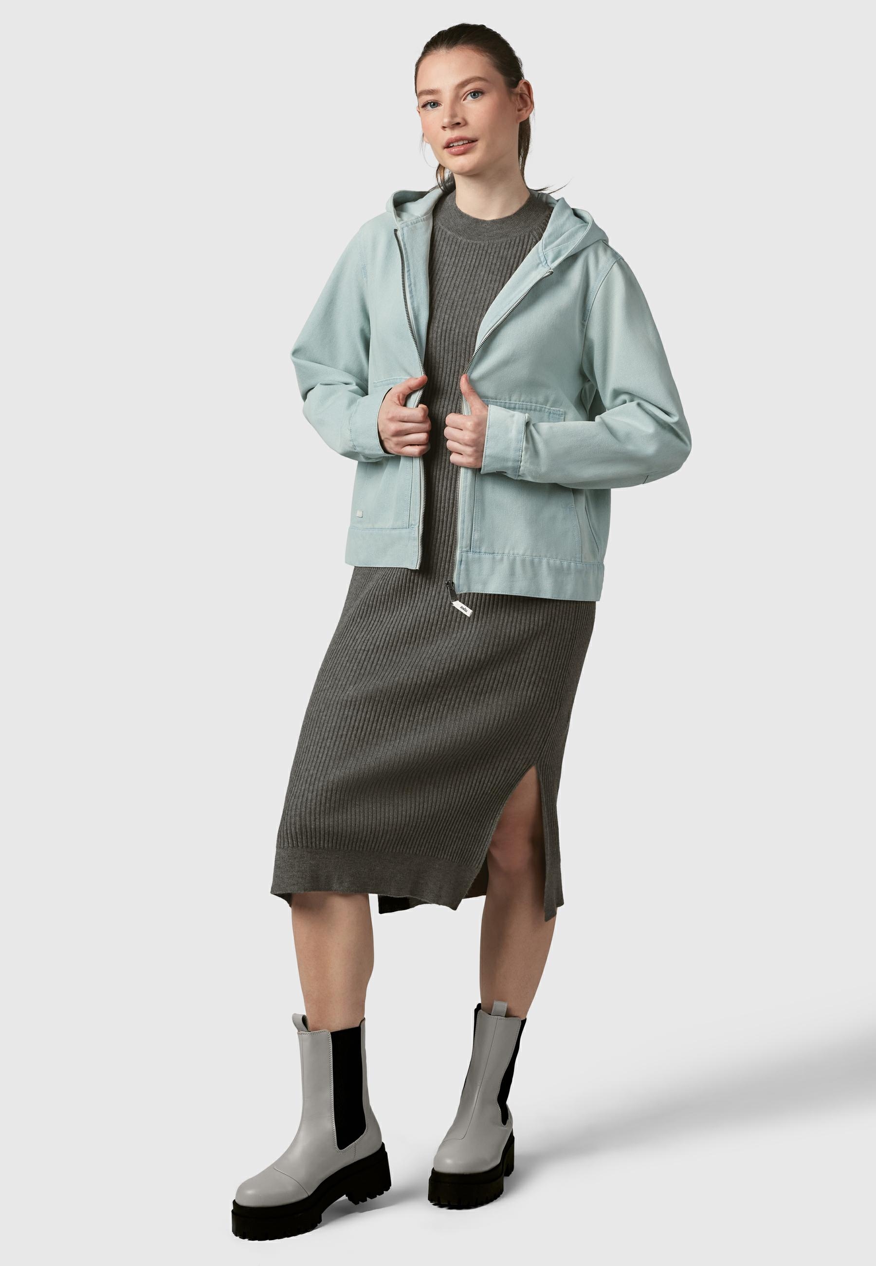 Ragwear Jeansjacke »Lerris Denim«, mit Kapuze, Leichte Übergangsjacke in Denim-Optik mit Kapuze