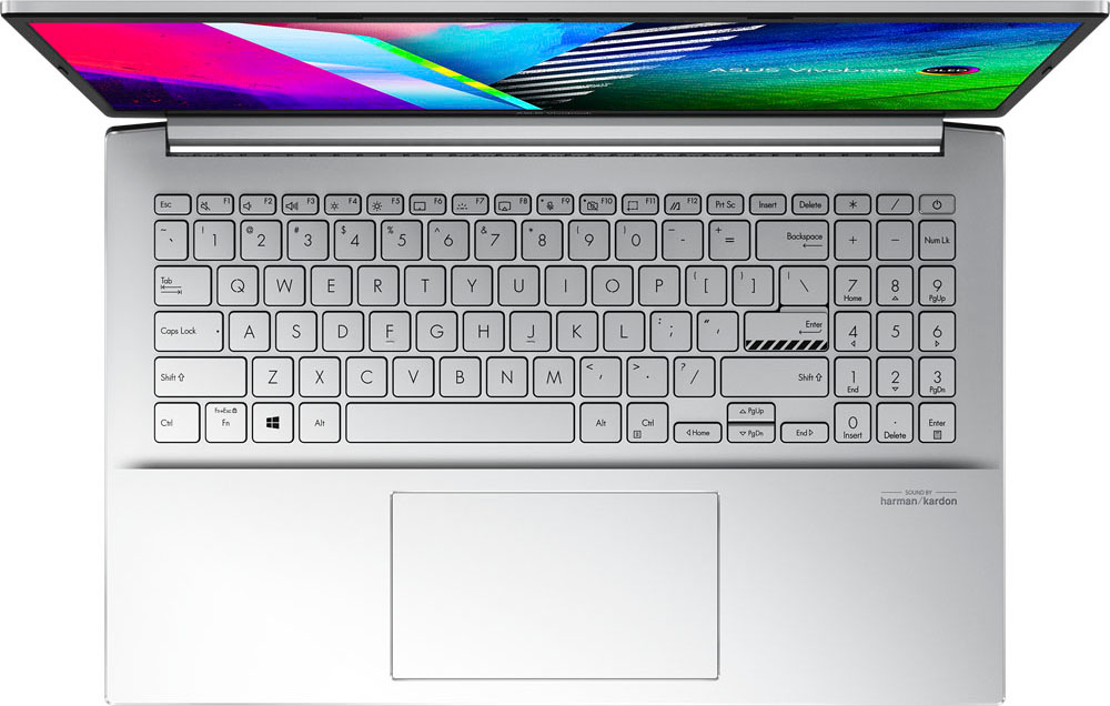 Asus Notebook »Vivobook Pro / GTX OLED-Display GeForce Intel, OLED cm, 39,6 GB 15,6 K3500PH-L1134W«, SSD, Core 1650 | 512 i5, Max-Q, BAUR Zoll, 15