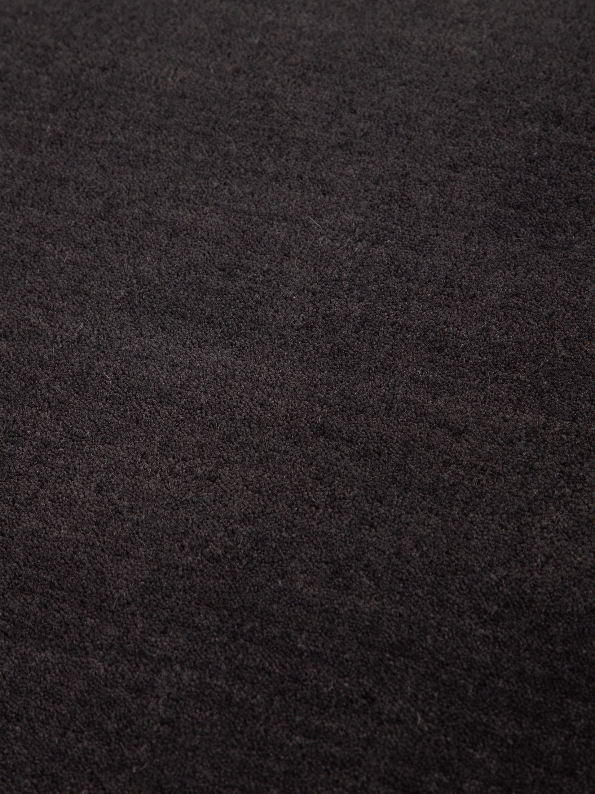 carpetfine Wollteppich »Gabbeh Lola Uni«, rund, 14 mm Höhe, mit natürlichem Pflanzenmaterial von Hand gewebt, auch als Läufer
