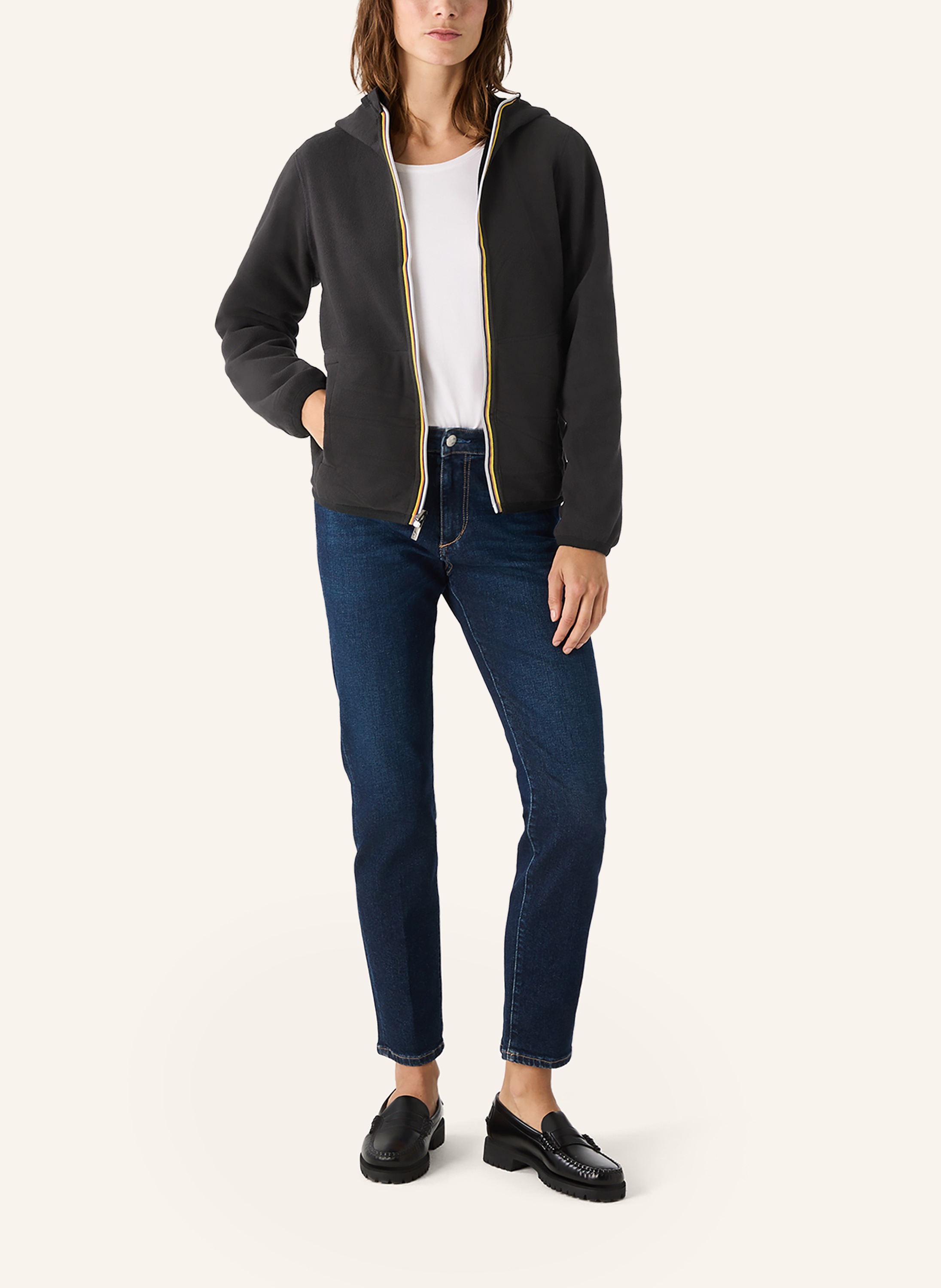 K-WAY Funktionsjacke "K-Way Winterjacke LINN VELOUR POLAR DOUBLE zum Wenden günstig online kaufen