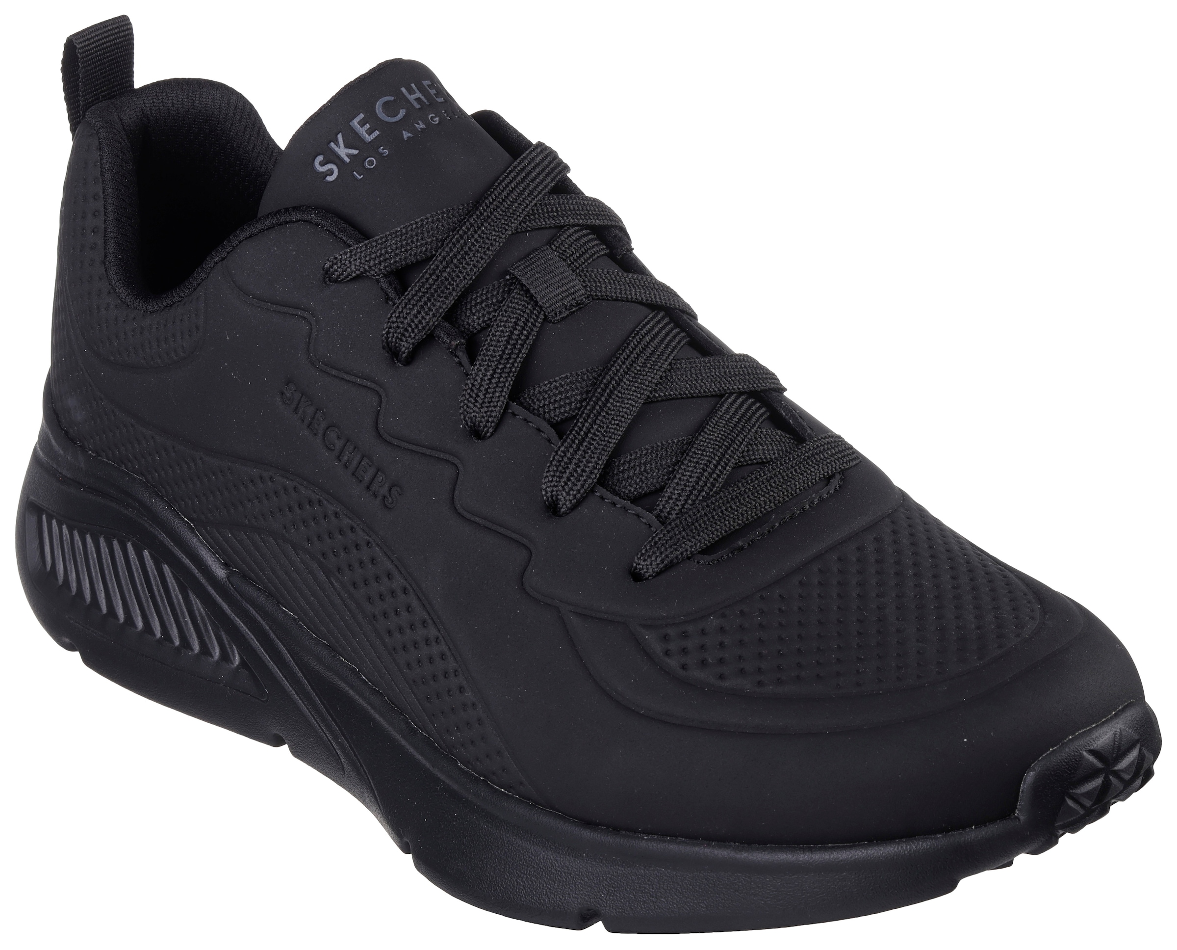 Skechers Sneaker »UNO LITE-LIGHTER ONE«, im monochromen Look, Freizeitschuh, Halbschuh, Schnürschuh