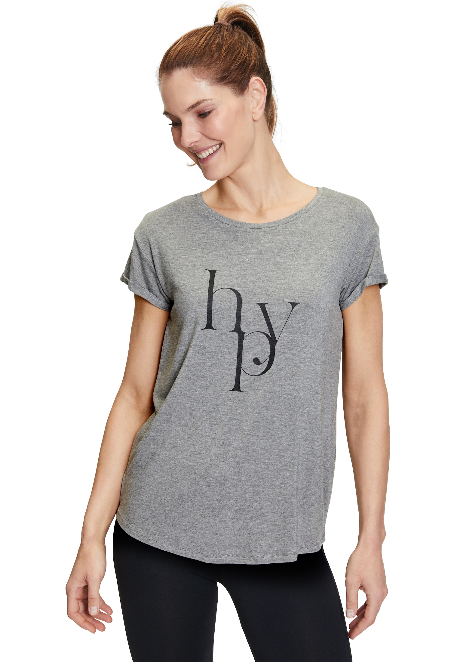 Betty Barclay Kurzarmshirt "Betty Barclay Damen Rundhals-Shirt mit Raffung" günstig online kaufen