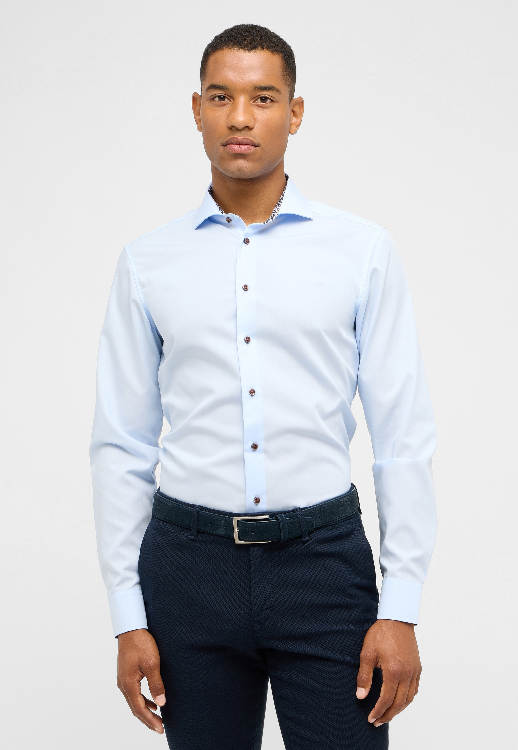 Eterna Langarmhemd "SLIM FIT", NON IRON (bügelfrei) günstig online kaufen