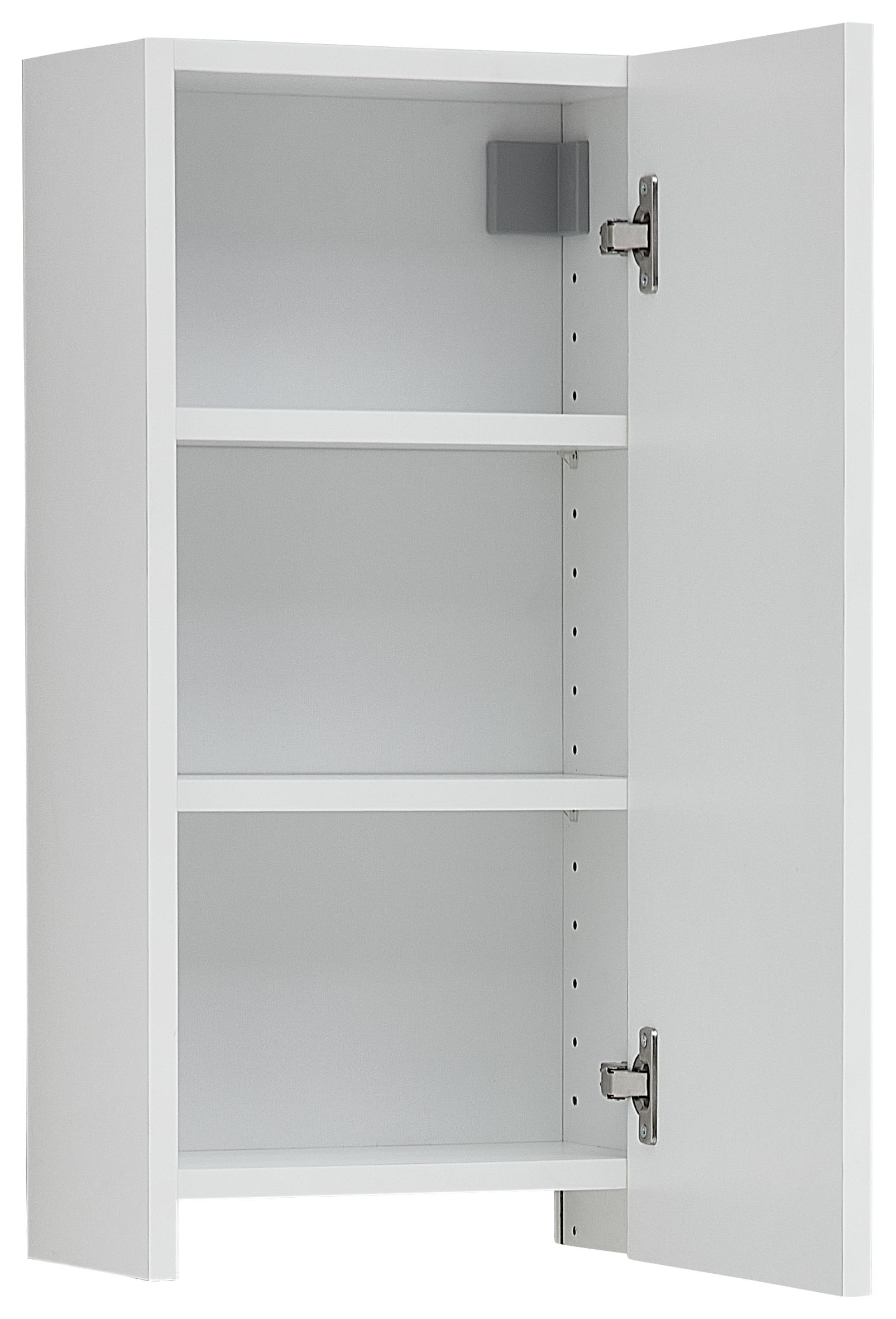 Saphir Badmöbel-Set »Badmöbel-Set Quickset 100, Waschbeckenunterschrank mit Spiegelschrank«, (4 St.), Badezimmer-Set mit Unterschrank und Hängeschrank Perl-Weiß