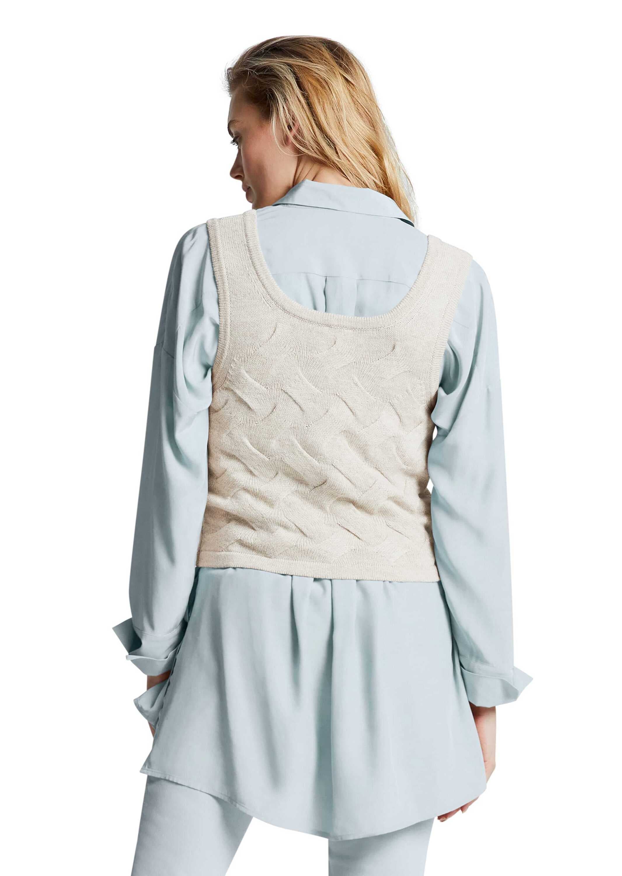 MADELEINE Longpullover »Stricktop Strickpullunder«
