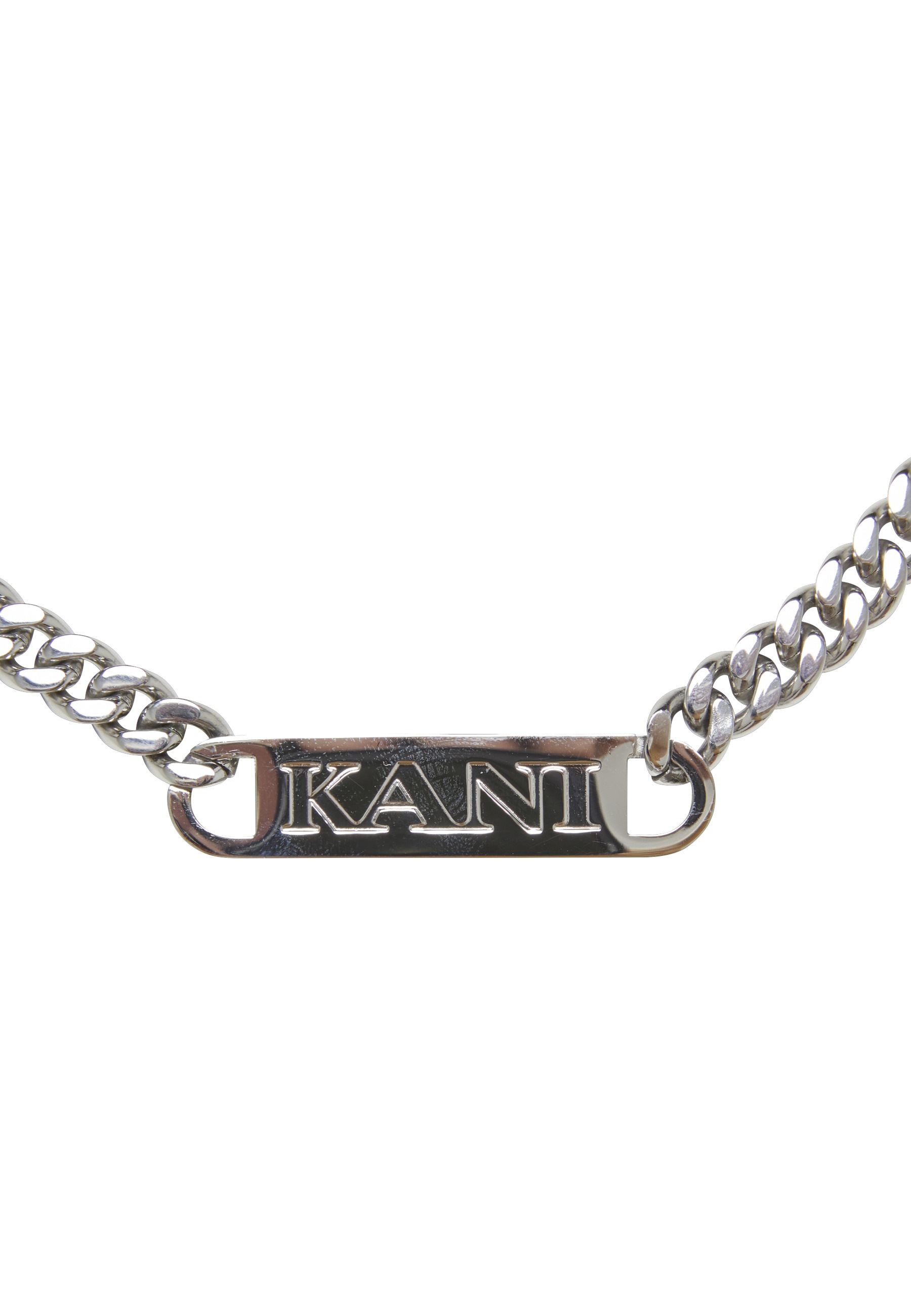Karl Kani Halsreif »Karl Kani KK Retro Kani Plate Cubanlink Necklace«