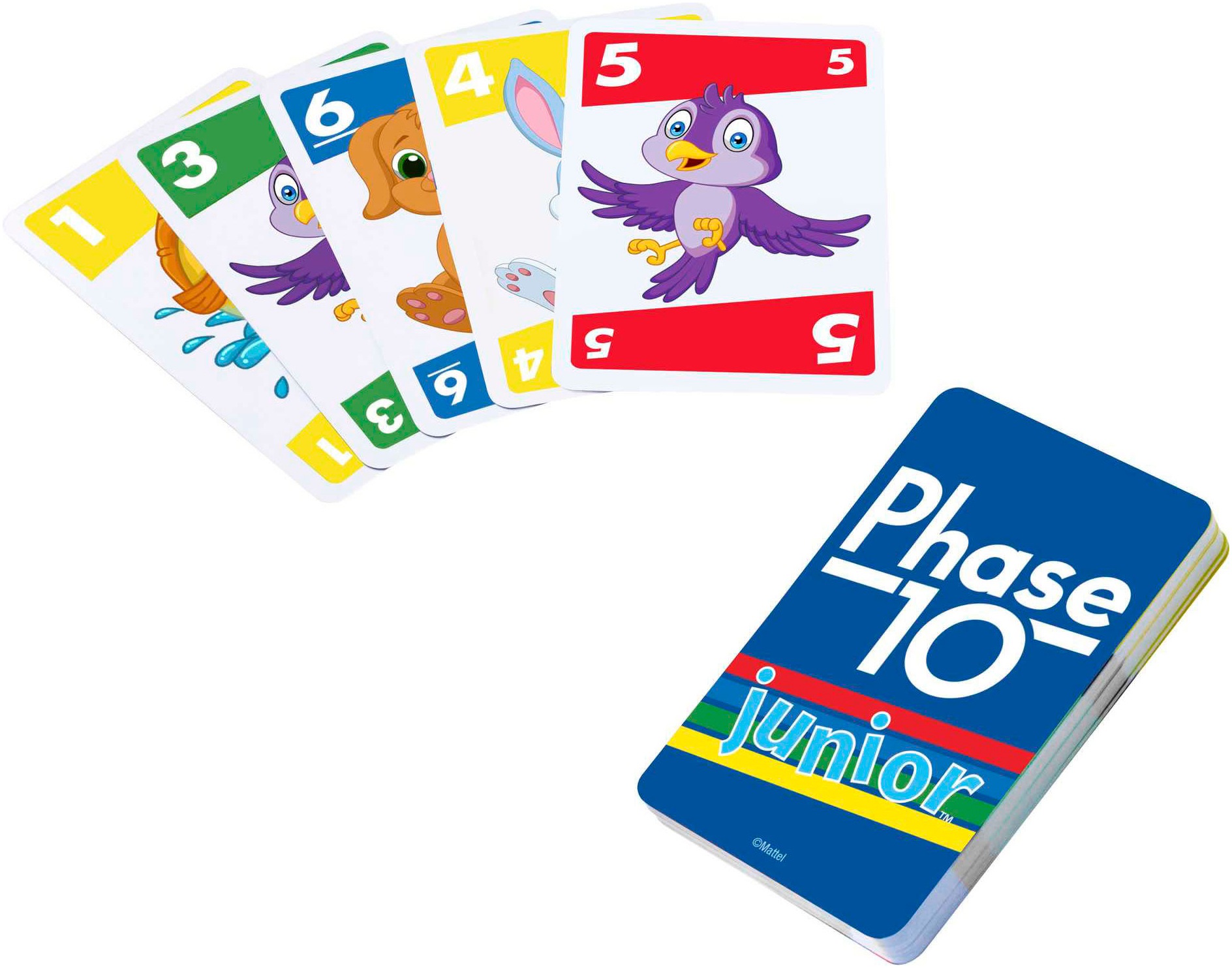 Mattel games Spiel »Phase 10, Junior«