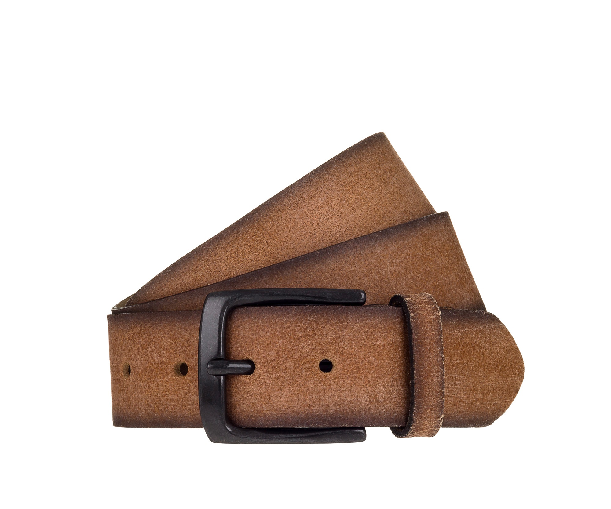 MUSTANG Ledergürtel Vollrindleder in Antik-Optik, Dornschnalle, 4 cm breit günstig online kaufen