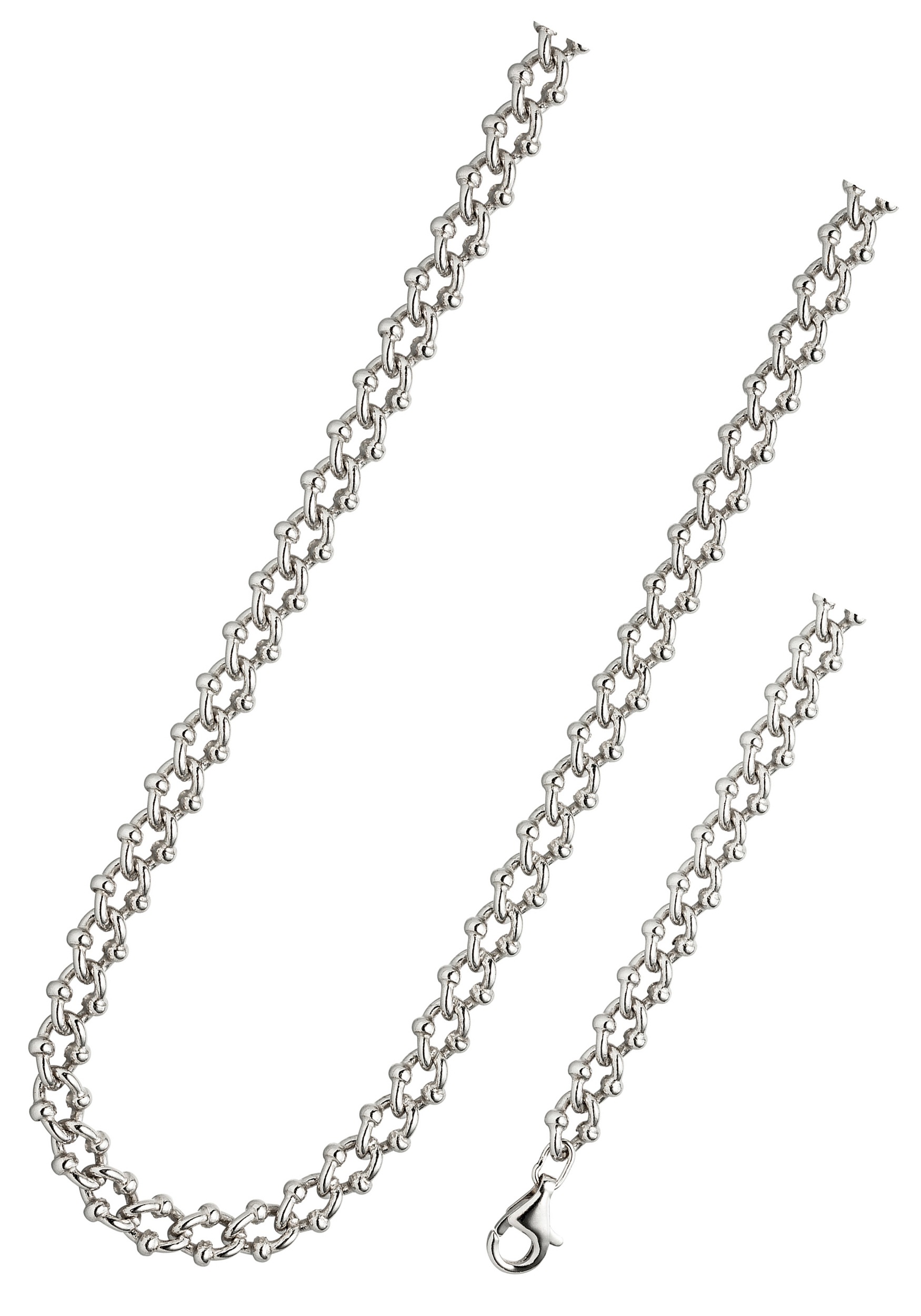 JOBO Silberkette, 925 Silber 55 cm