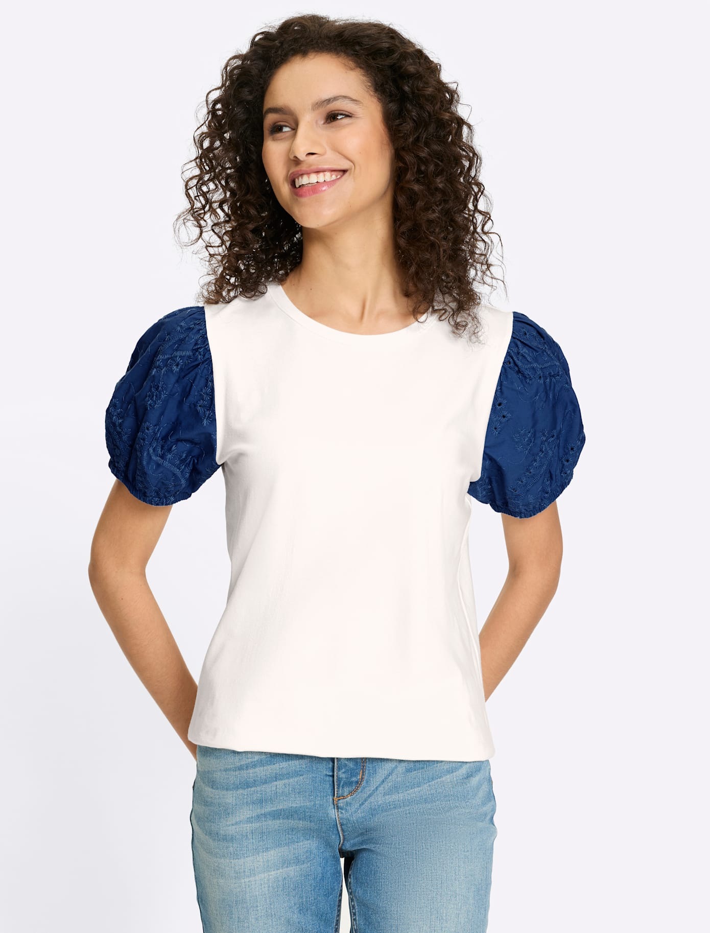 heine Kurzarmshirt "Shirt" 1 tlg. tlg. günstig online kaufen