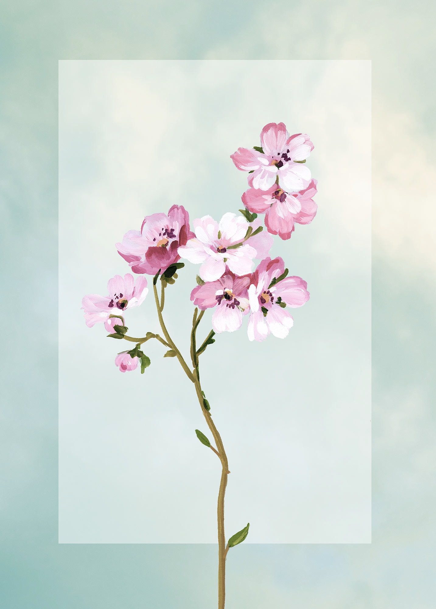 Komar Bild "Lever et Briller" Natur 1 Stk. tlg. Wandbild zur Dekoration - o günstig online kaufen