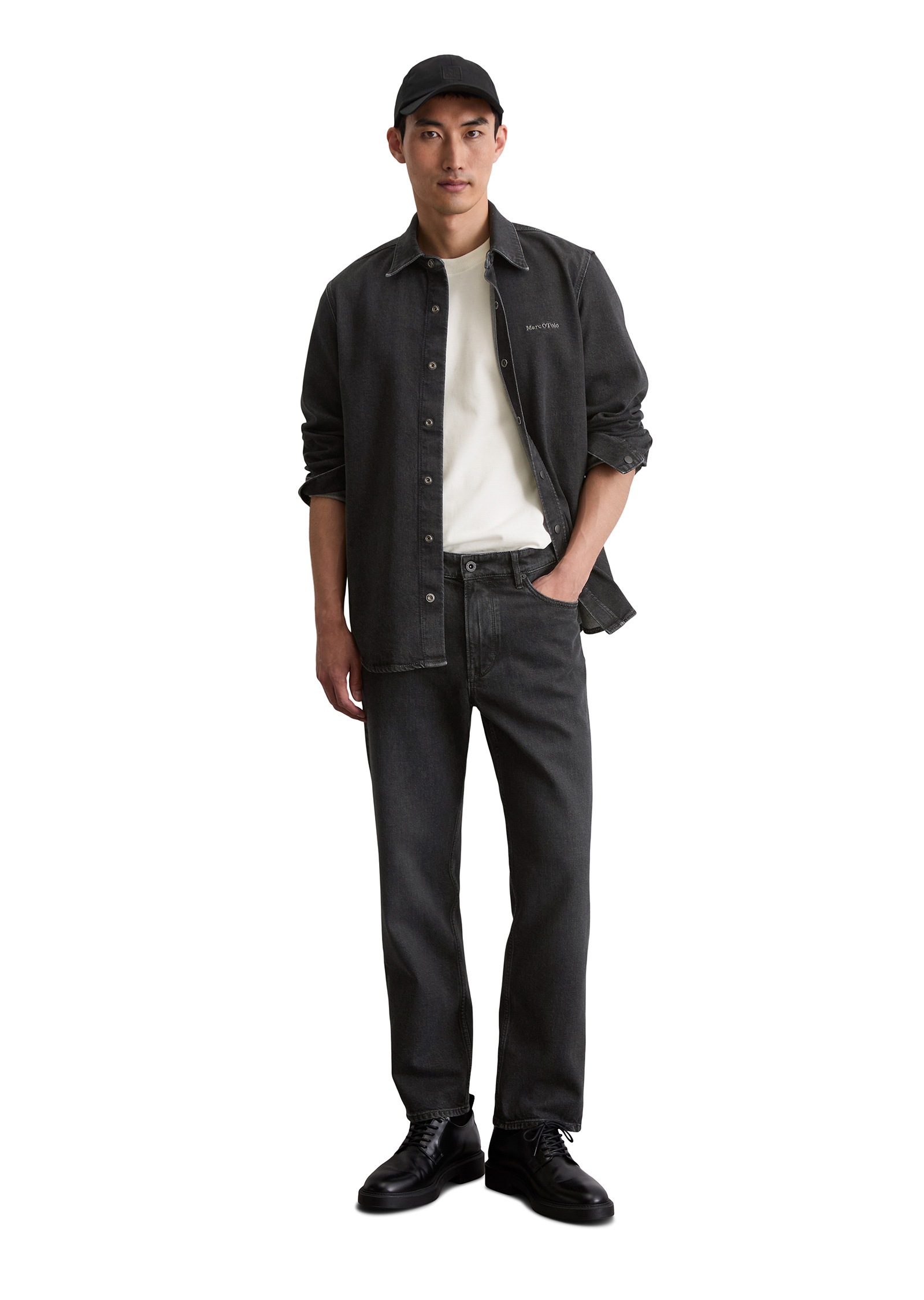 Marc O'Polo Jeanshemd »made with CIRCULOSE®«