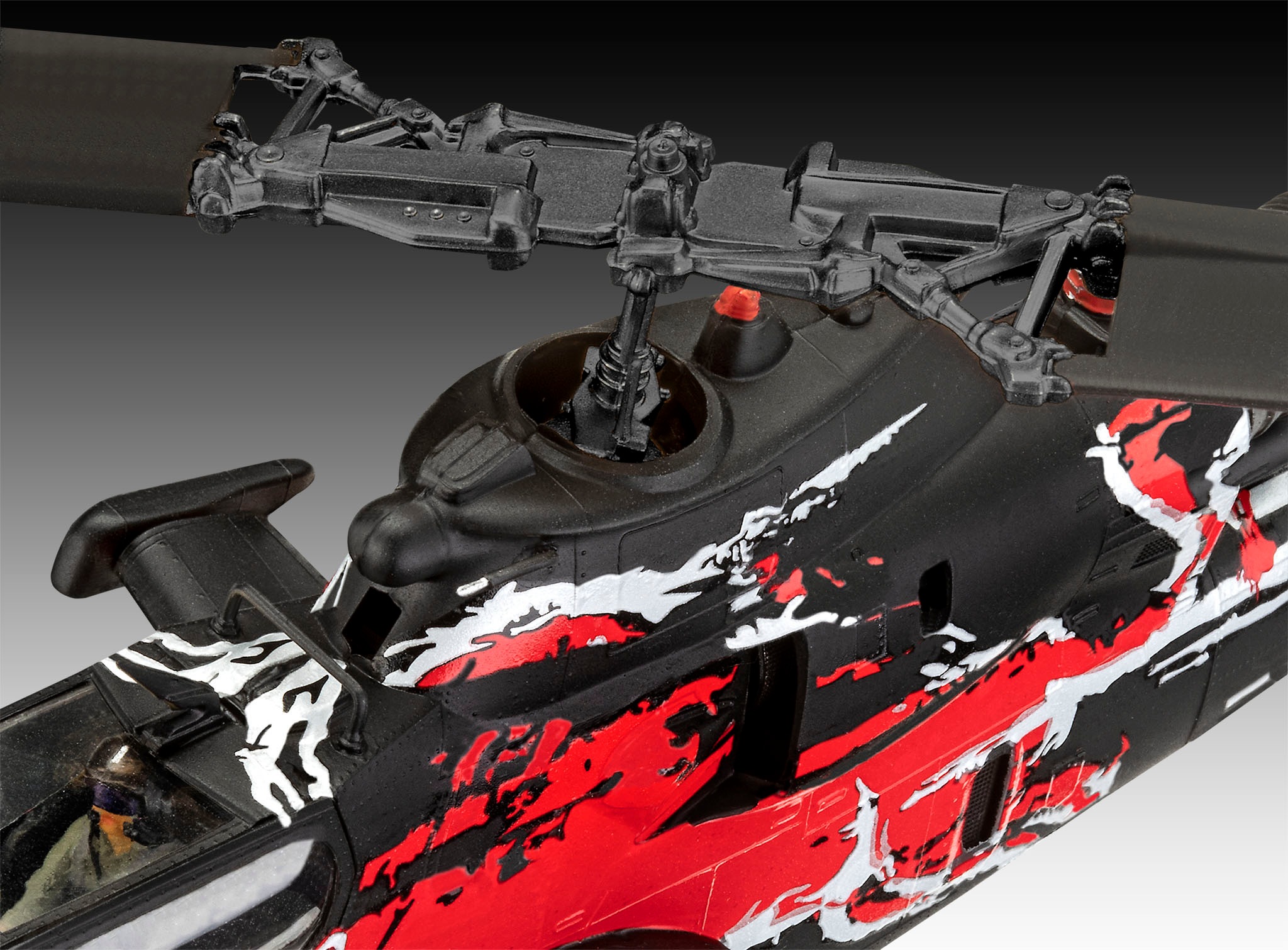 Revell® Modellbausatz »Geschenkset: Flying Bulls AH-1F Cobra«, 1:48