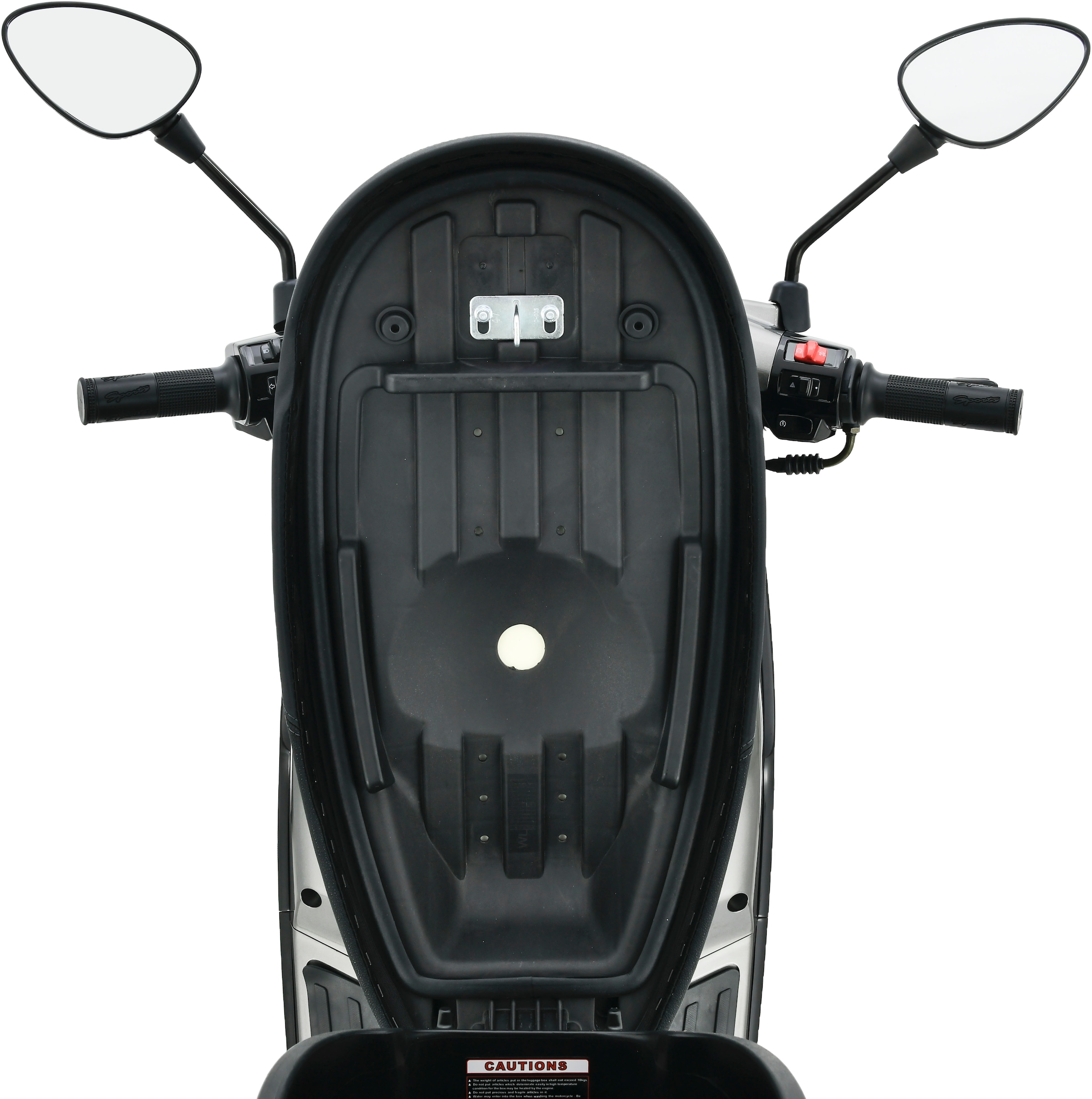 Alpha Motors Motorroller »Napoli 125 ccm 85 km/h EURO 5+ (mit/ohne Topcase)«, 125 cm³, 85 km/h, Euro 5, 9,38 PS