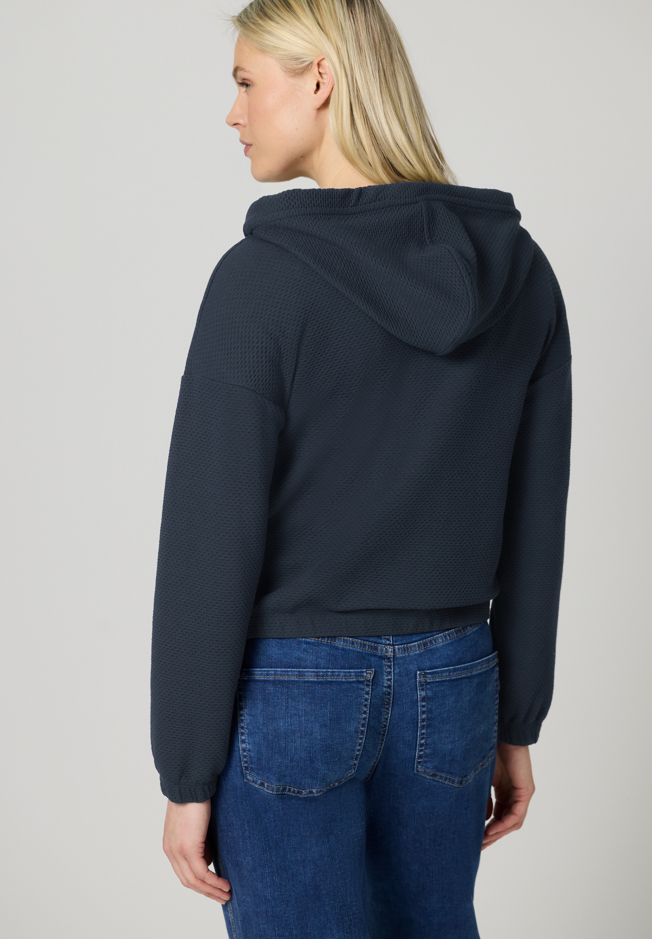 STREET ONE Sweatjacke mit Kapuze