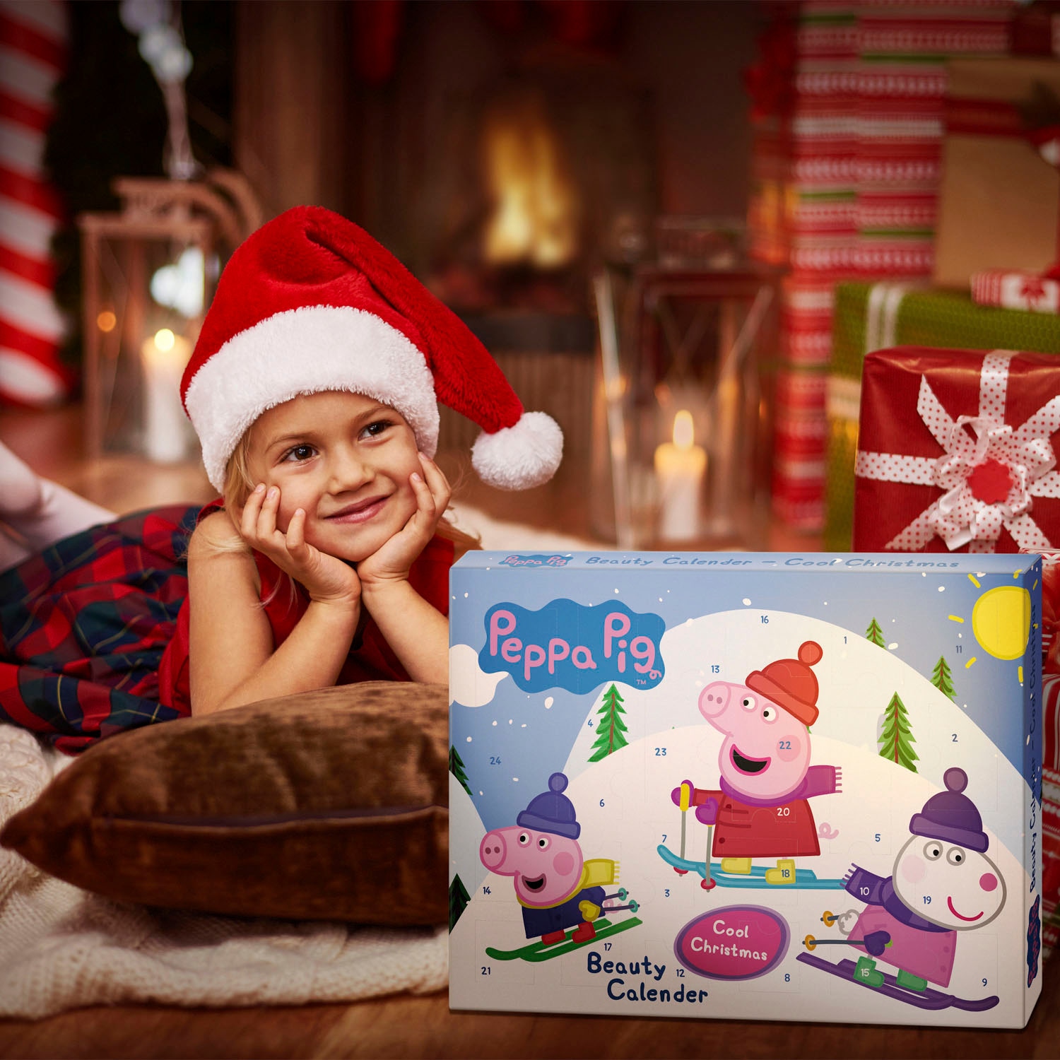 Peppa Pig Adventskalender »Peppa Pig Bath & Fun Calendar \'Cool Christmas\'«,  ab 6 Jahren | BAUR