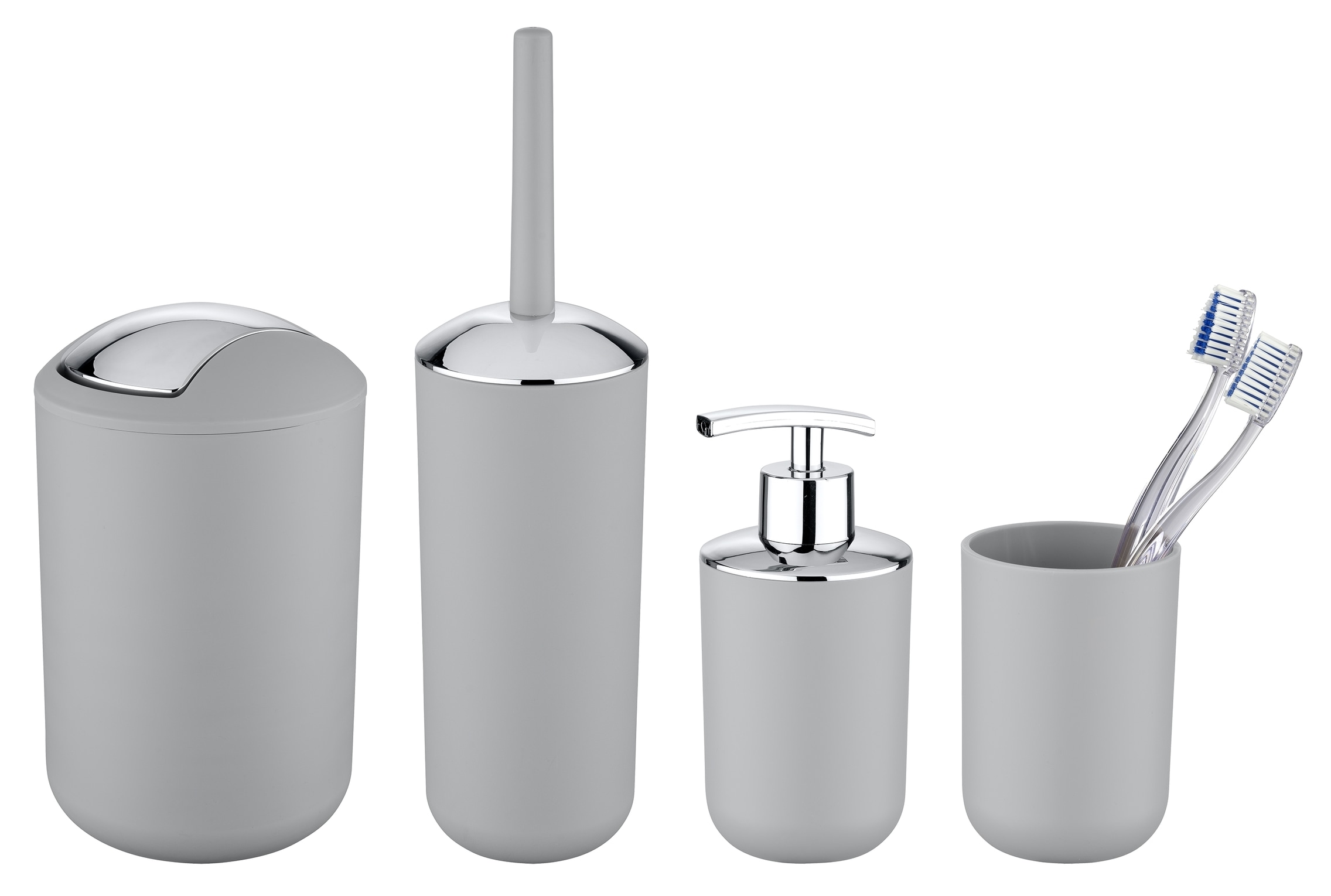 WENKO Badaccessoire-Set "Brasil" Seifenspender, Zahnputzbecher, WC-Garnitur günstig online kaufen