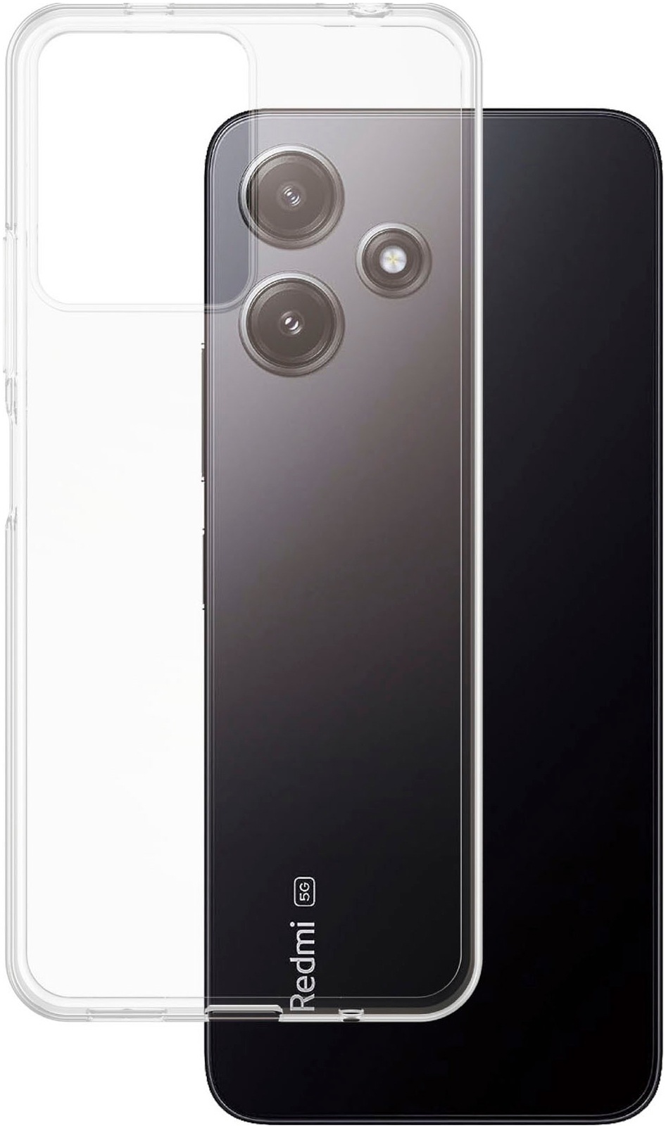 SAFE by PanzerGlass Handyhülle »Soft TPU Case für Xiaomi Redmi 12 5G«, Smartphones, Backcover, Schutzhülle, Handyschutzhülle, Case, Schutzcase, stoßfest