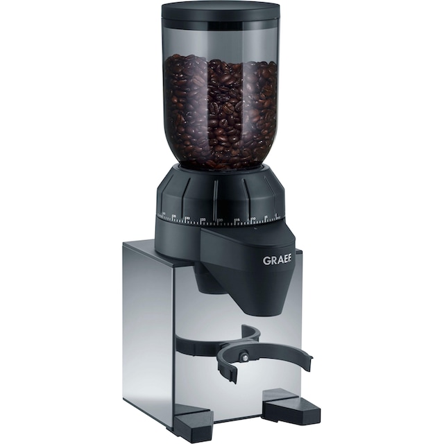 Graef Kaffeemühle »CM 820«, 128 W, Kegelmahlwerk, 250 g Bohnenbehälter,  Edelstahl bestellen | BAUR