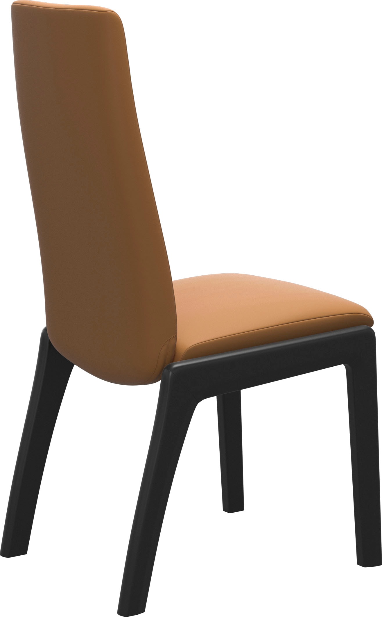 Stressless® Polsterstuhl »Laurel«, Leder BATICK, Low Back, Größe L, mit abgerundeten Beinen in Schwarz