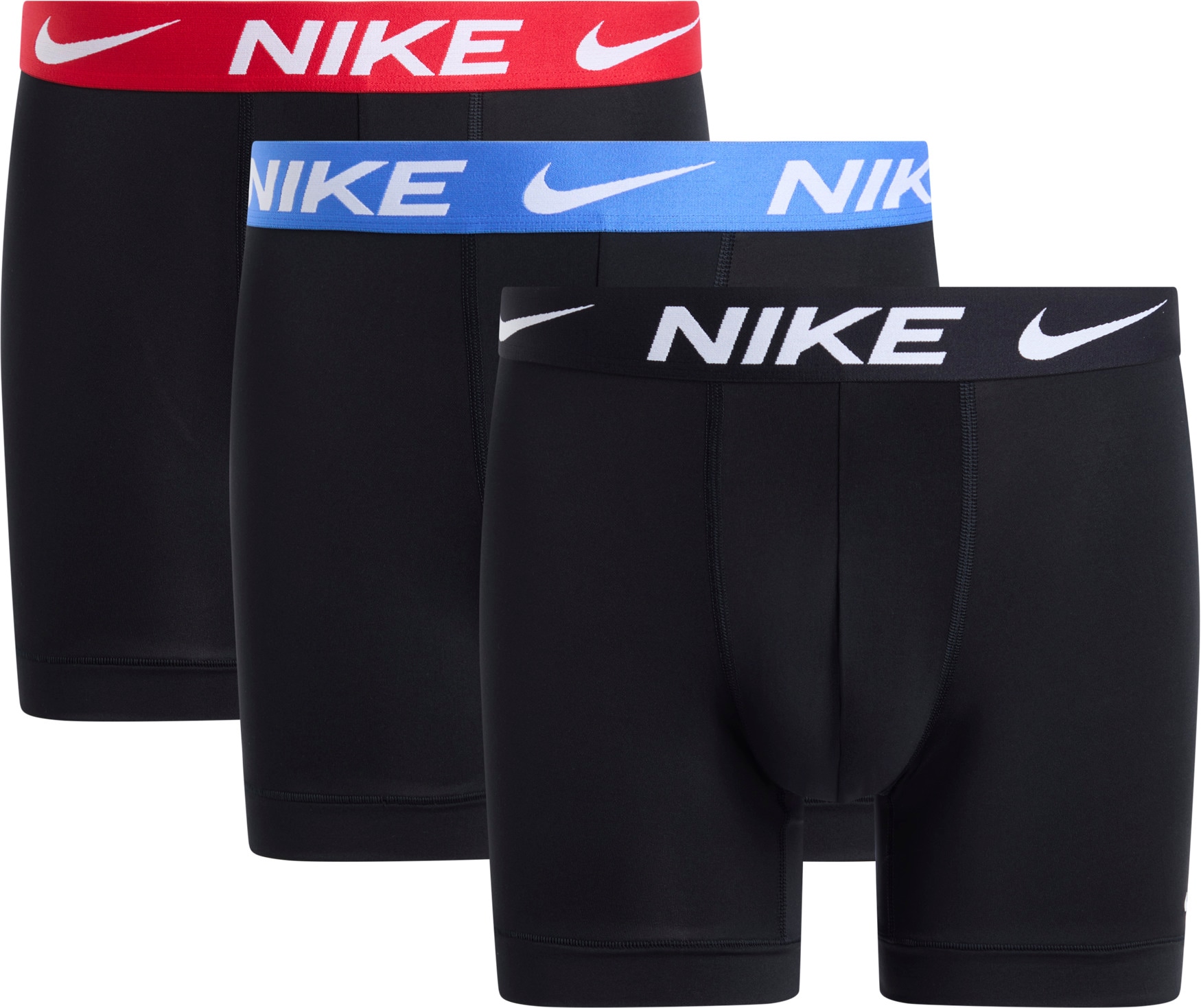 NIKE Underwear Boxer "BOXER BRIEF 3PK" Packung, 3er, 3 Stk. mit Logo-Elasti günstig online kaufen